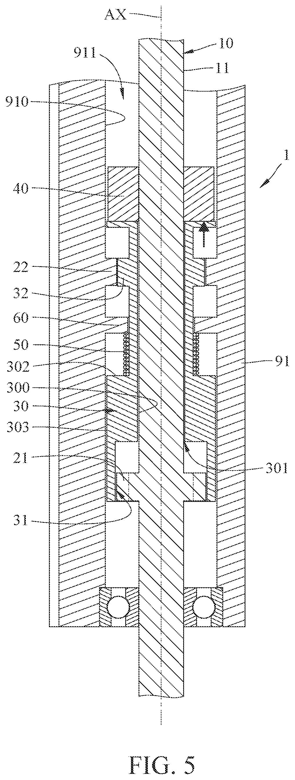 Patent US12338673 Figure 6 – Transmission mechanism and casing assembly including the same