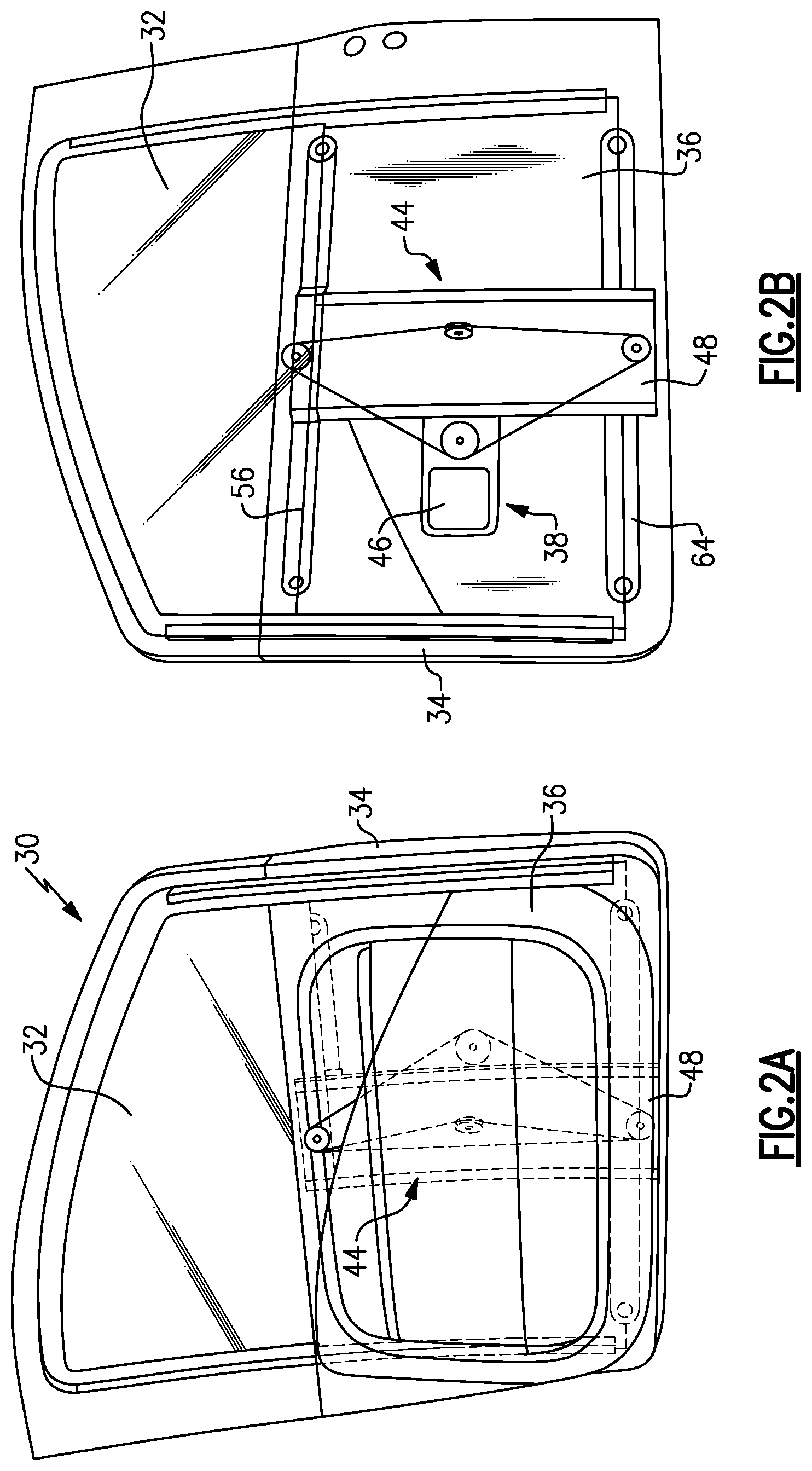 Patent US12338674 Figure 2 – Dual window system with privacy panel