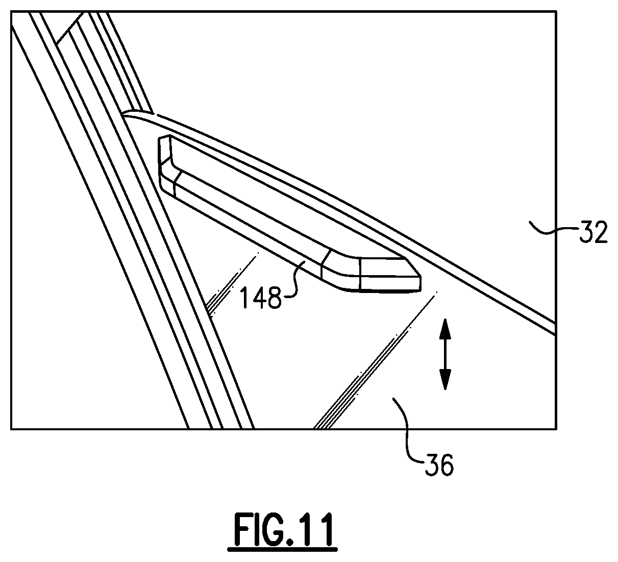 Patent US12338674 Figure 8 – Dual window system with privacy panel