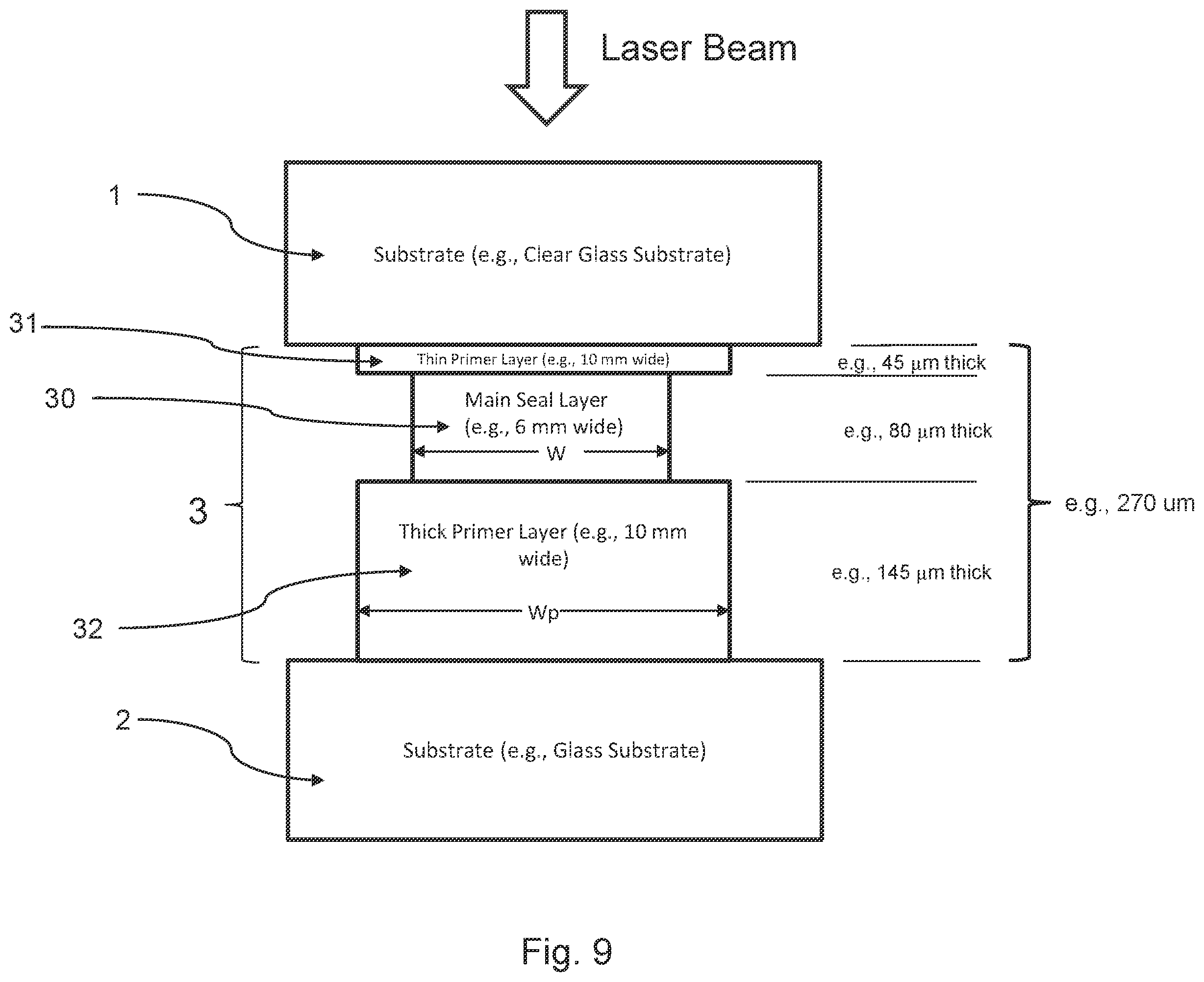Patent US12338677 Figure 10 – Method of making vacuum insulated panel using laser processing of seal material to change stoichiometry and/or oxidation state(s)