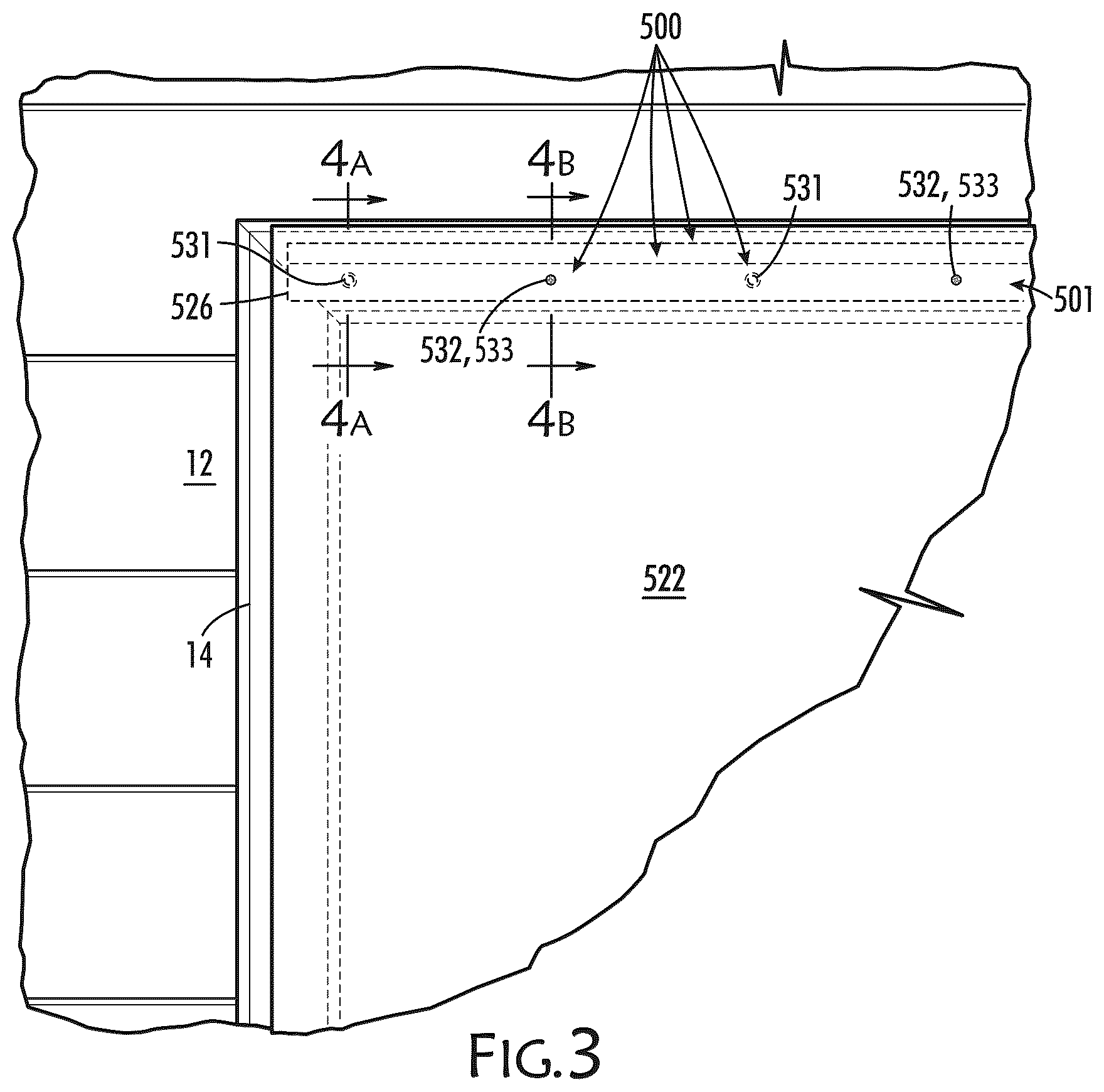 Patent US12338680 Figure 4 – Trim for mounting exterior coverings for windows