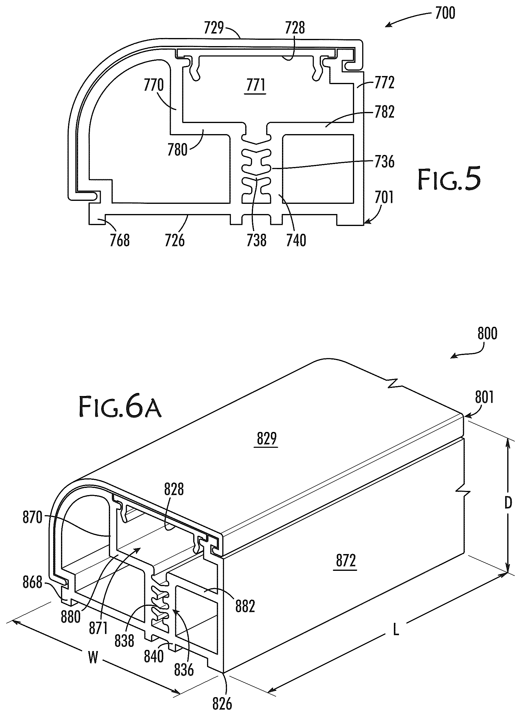 Patent US12338680 Figure 6 – Trim for mounting exterior coverings for windows