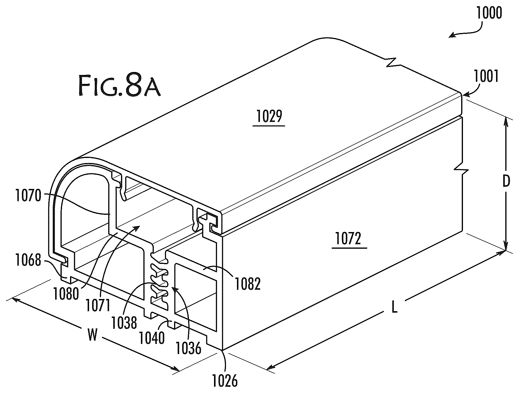 Patent US12338680 Figure 10 – Trim for mounting exterior coverings for windows
