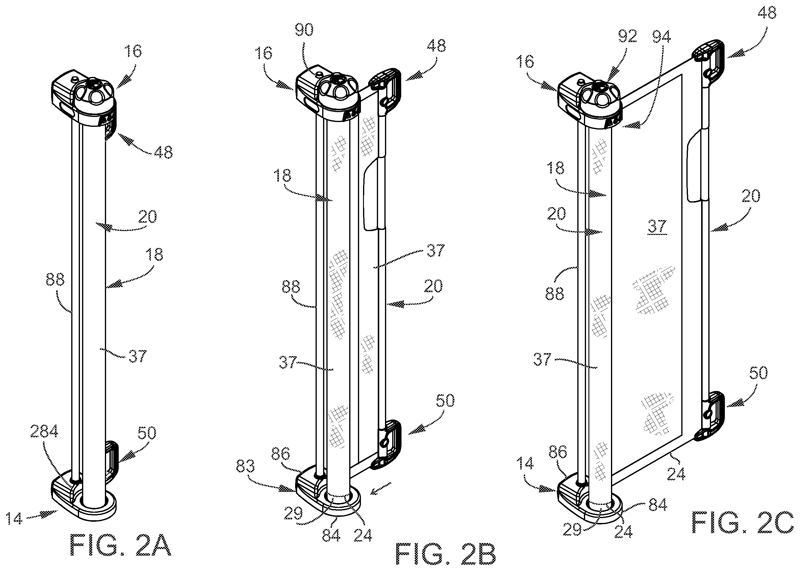 Patent US12338681 Figure 2 – Retractable flexible gate