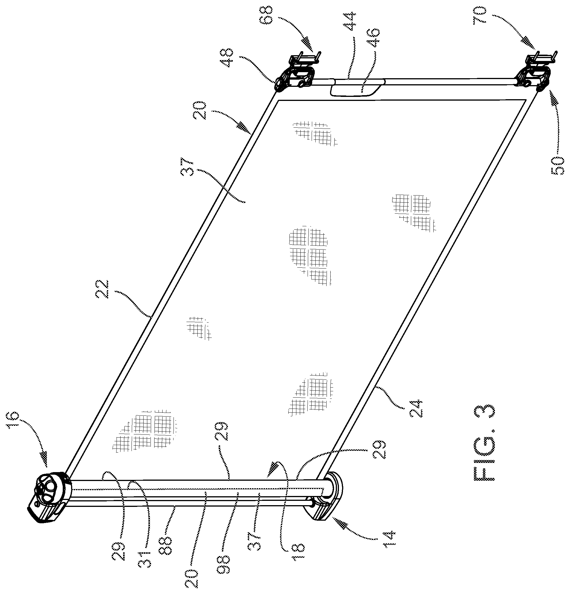 Patent US12338681 Figure 3 – Retractable flexible gate