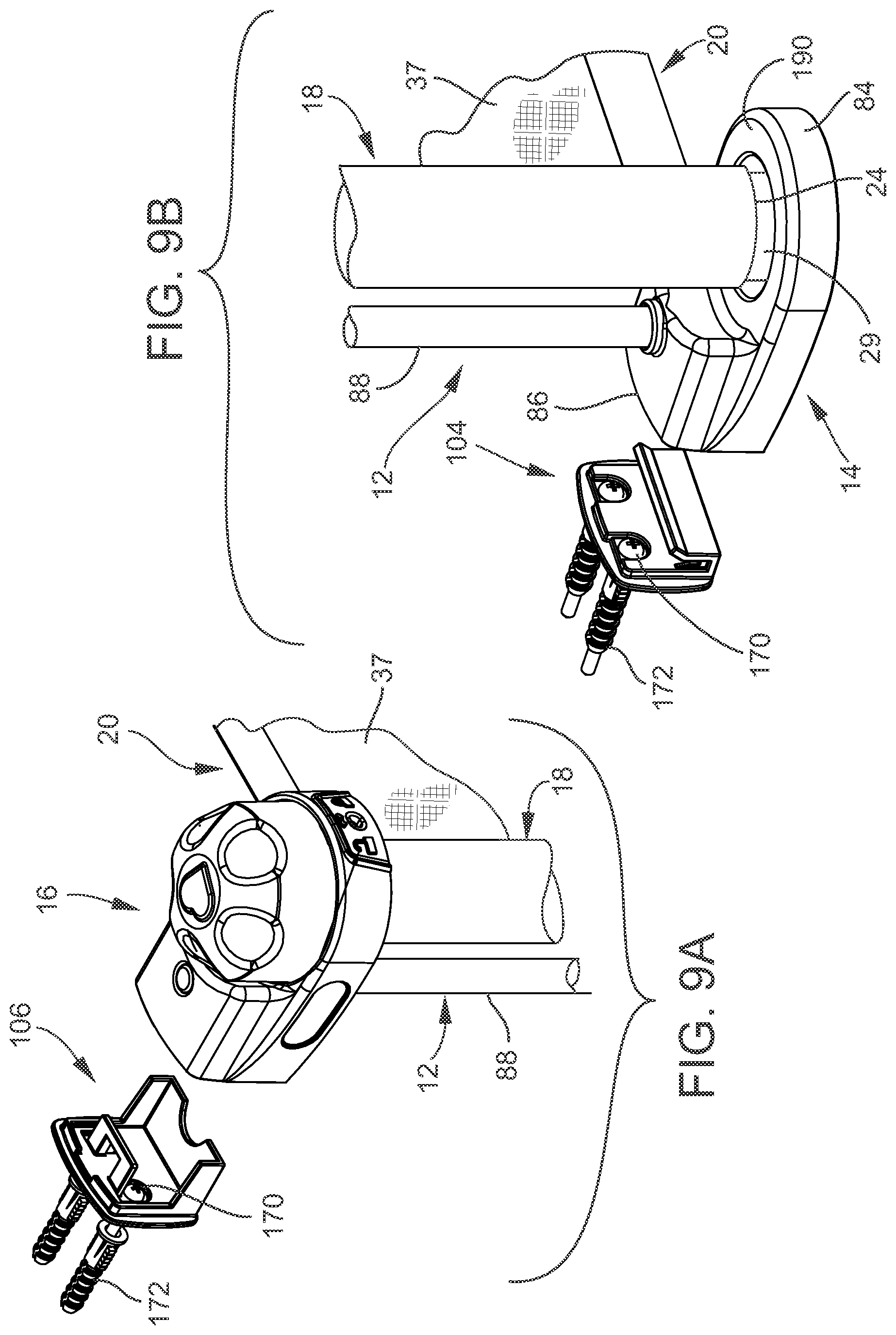 Patent US12338681 Figure 9 – Retractable flexible gate