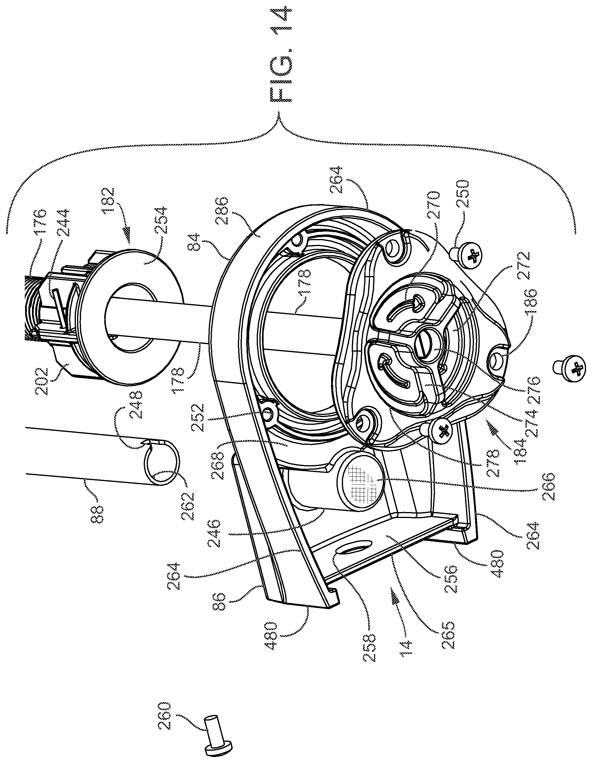 Patent US12338681 Figure 14 – Retractable flexible gate