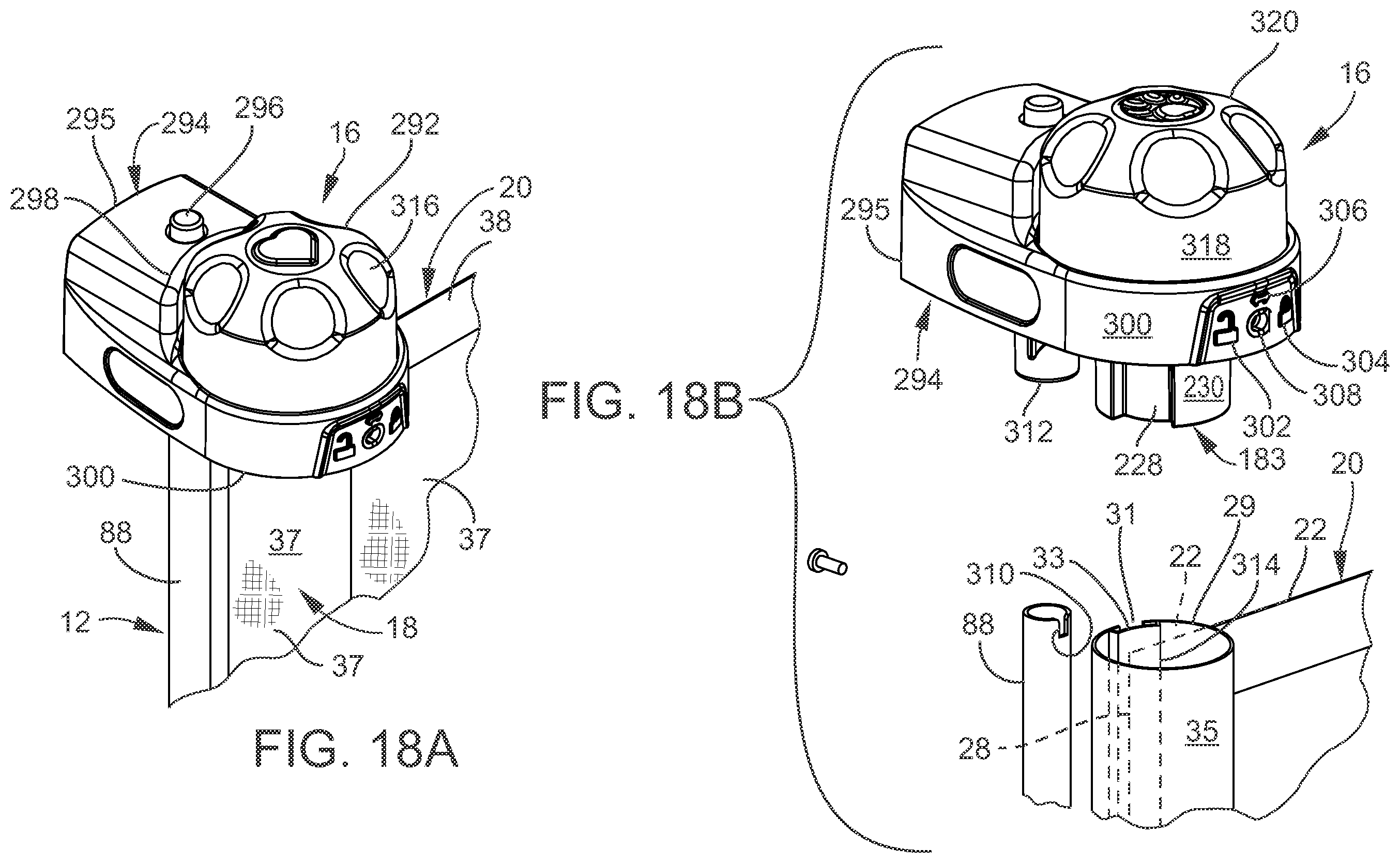 Patent US12338681 Figure 18 – Retractable flexible gate