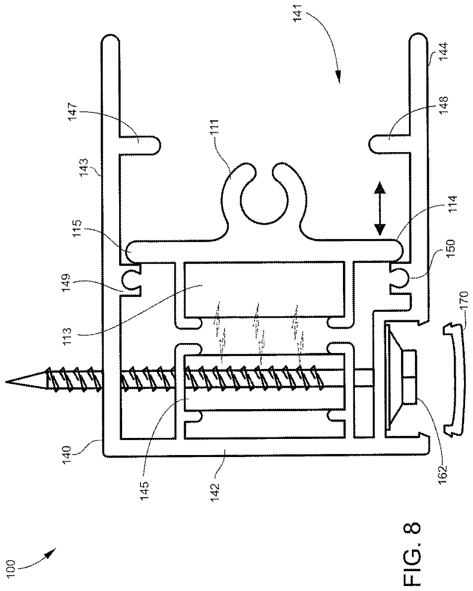 Patent US12338683 Figure 8 – Self-tensioning magnetic tracks and track assemblies