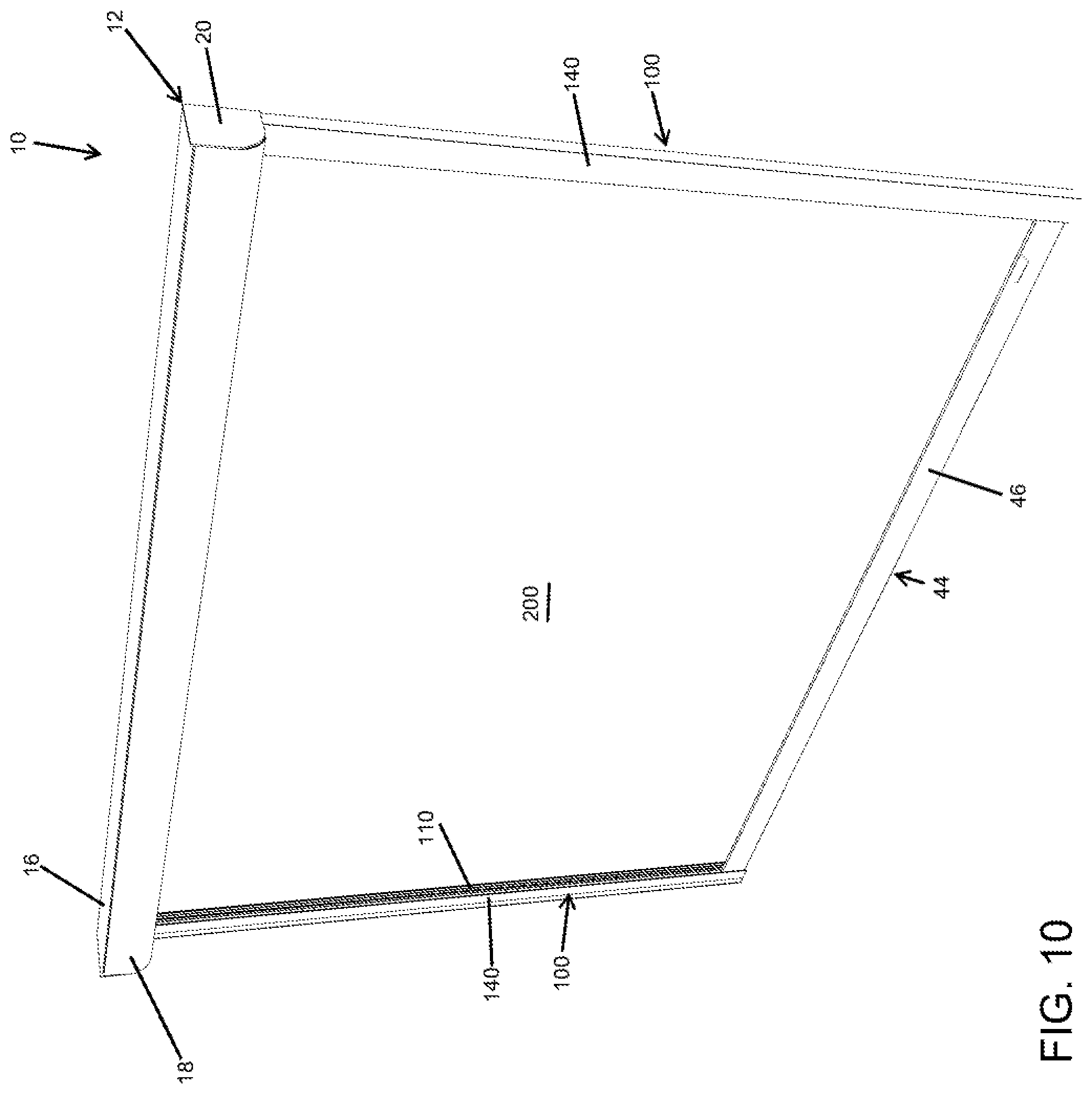 Patent US12338683 Figure 10 – Self-tensioning magnetic tracks and track assemblies