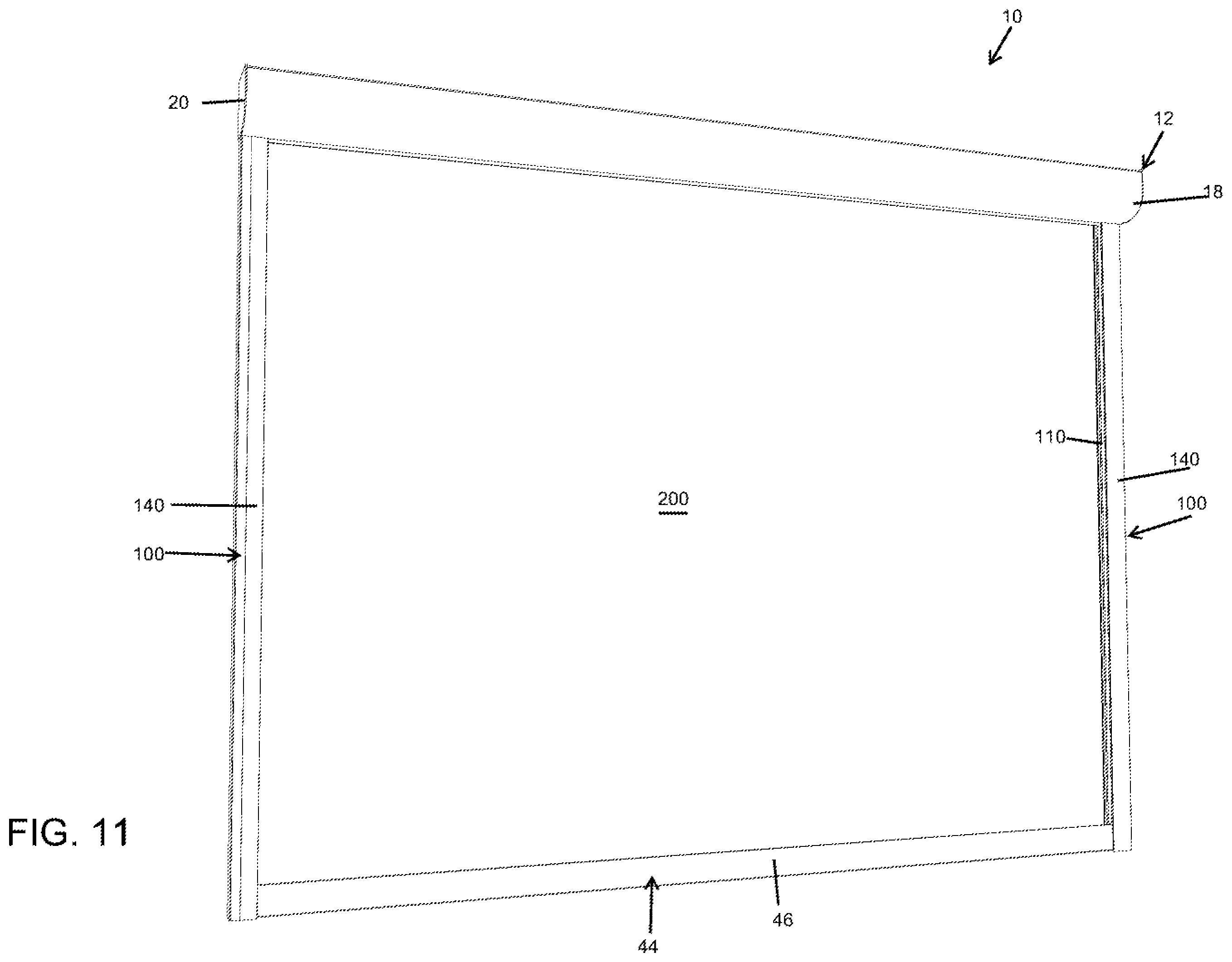 Patent US12338683 Figure 11 – Self-tensioning magnetic tracks and track assemblies