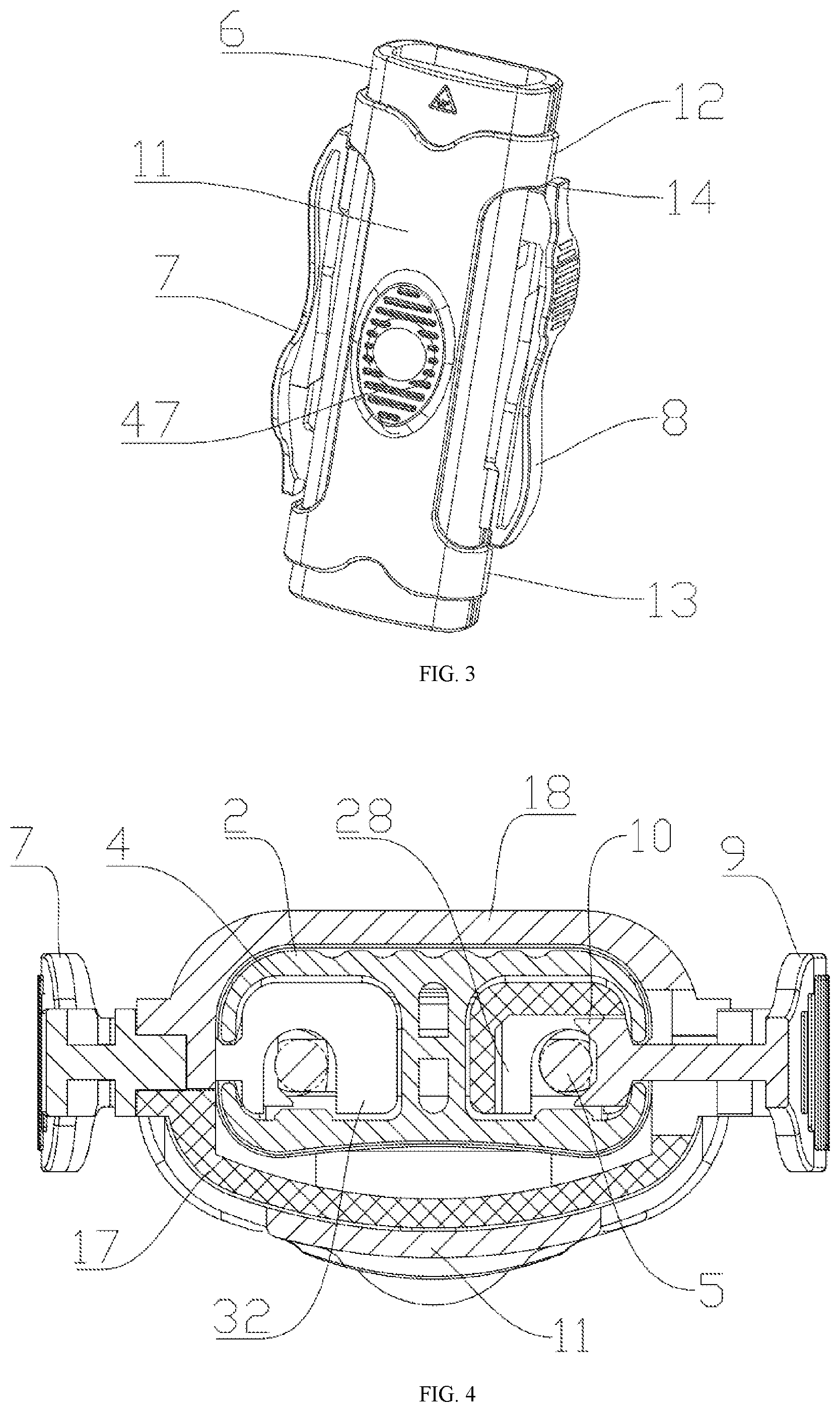 Patent US12338684 Figure 3 – Child-resistant roller blind lifting fixing rod and use method thereof