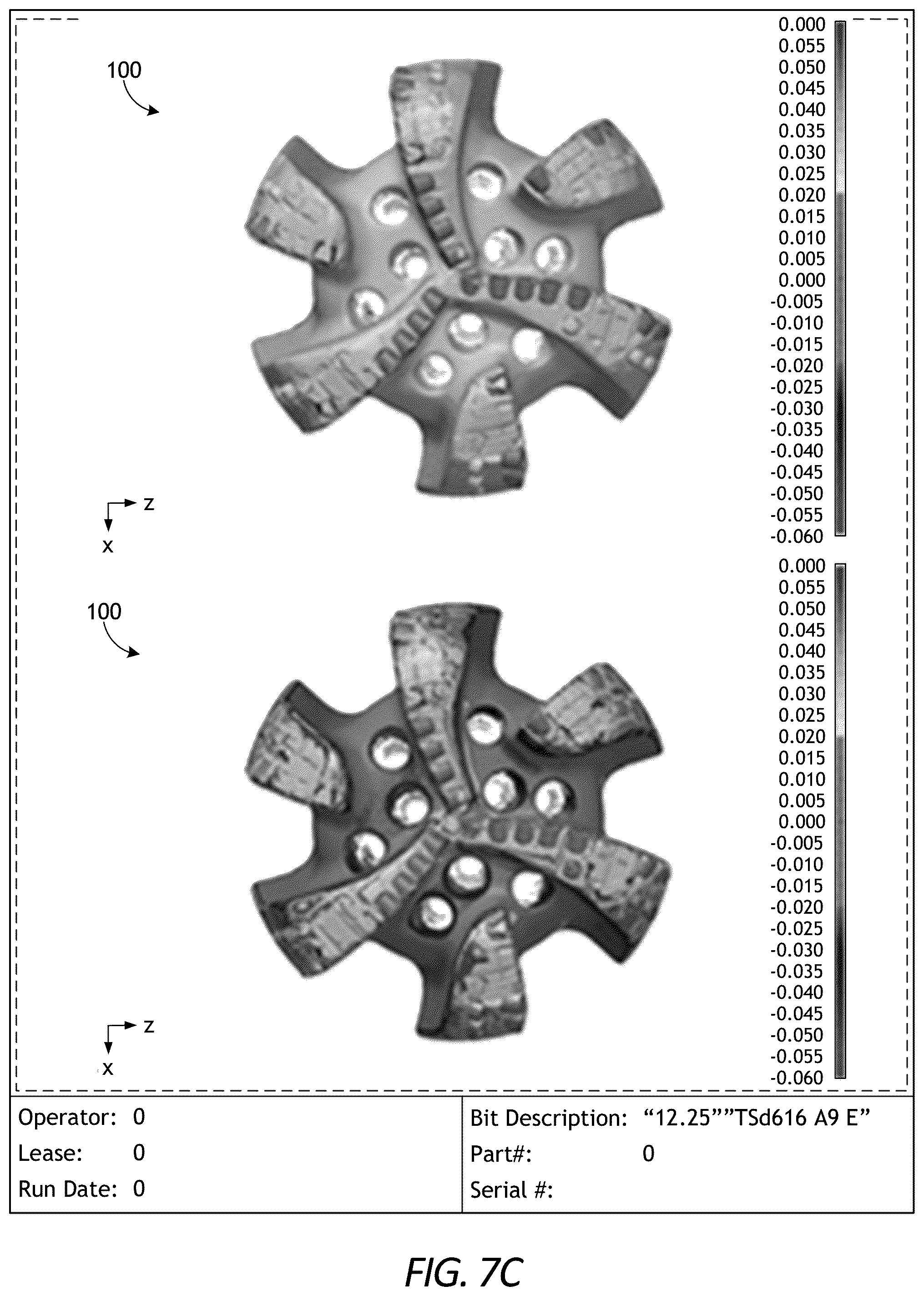 Patent US12338686 Figure 9 – Wear data quantification for well tools
