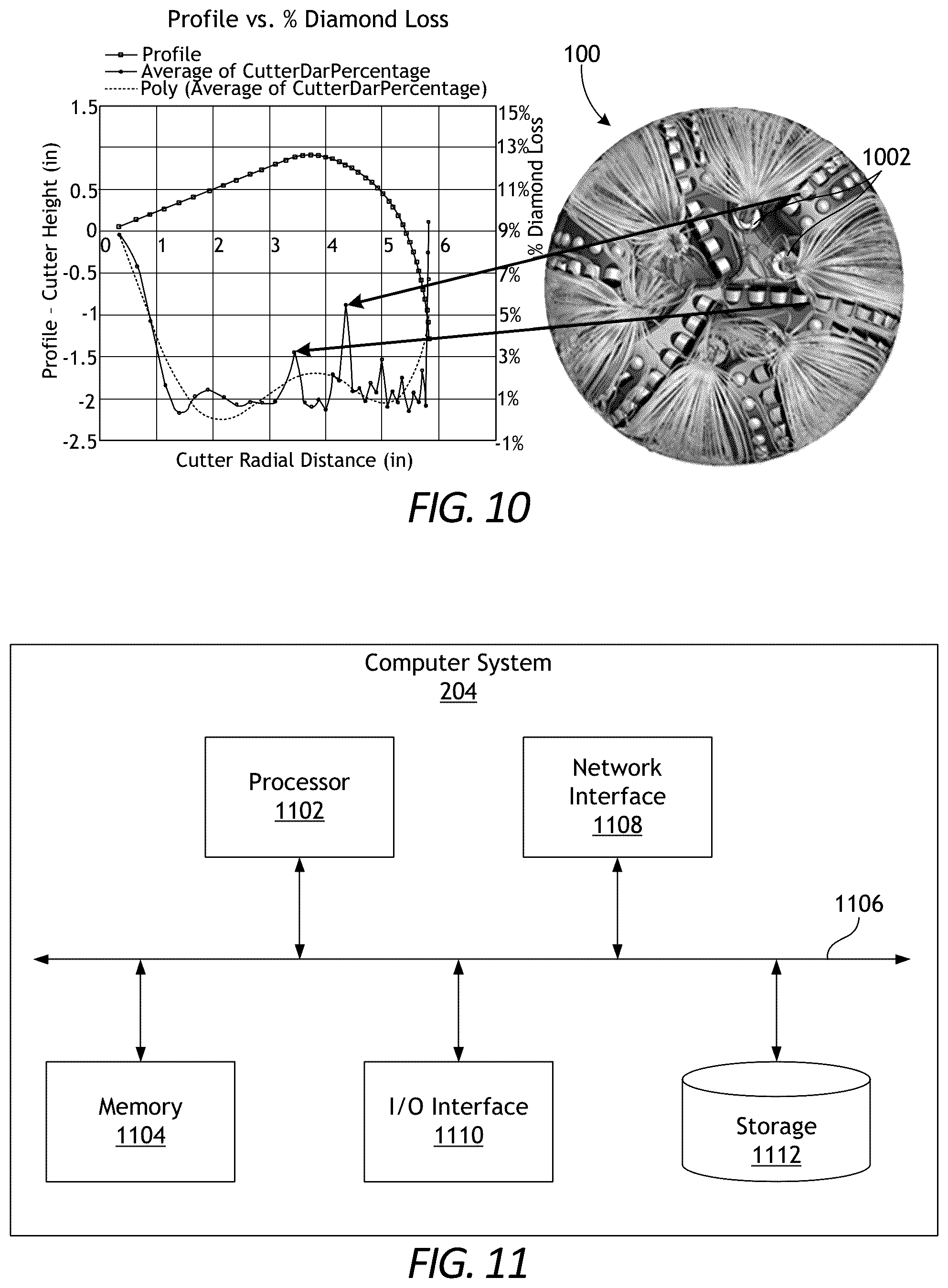 Patent US12338686 Figure 12 – Wear data quantification for well tools