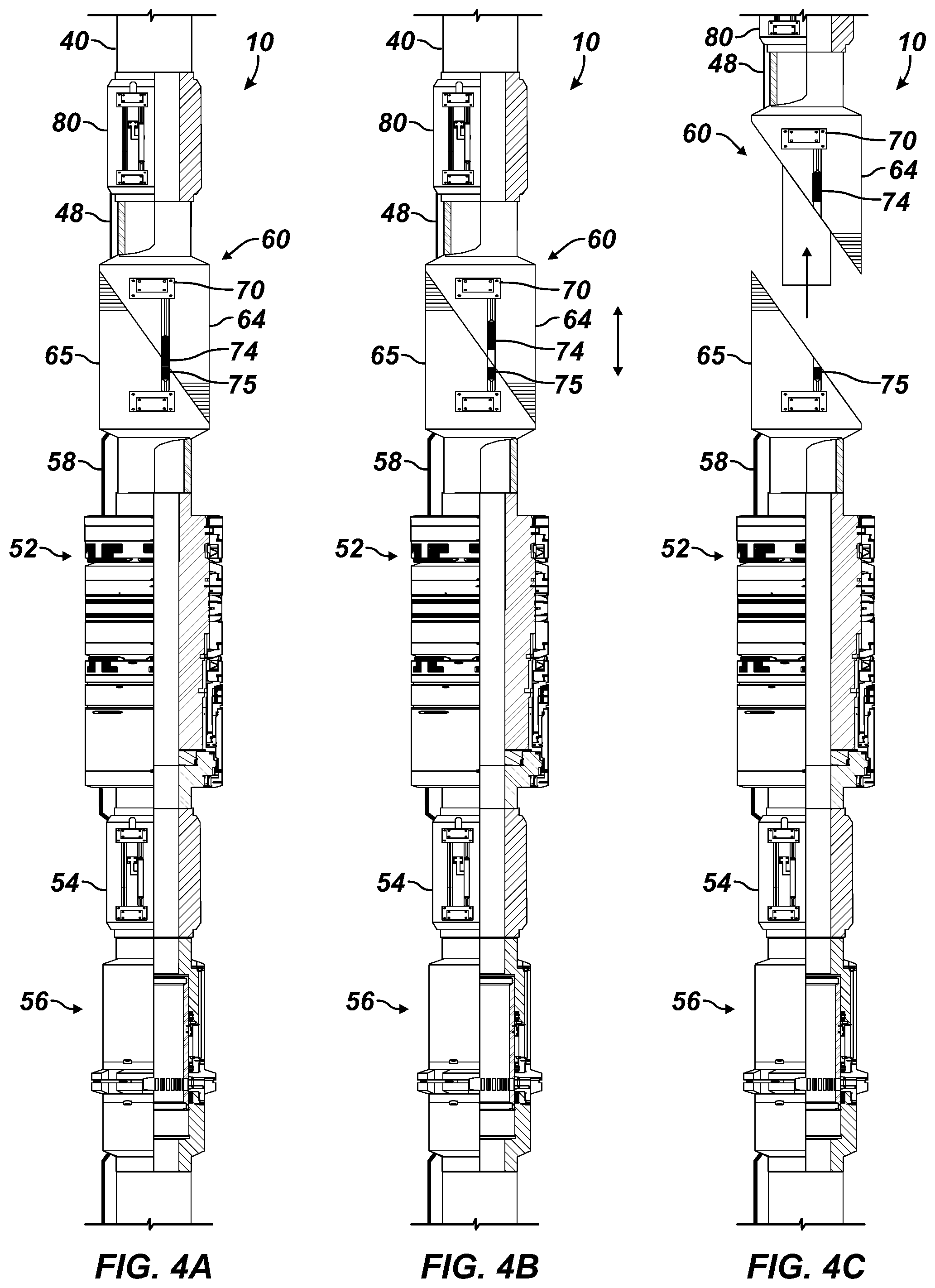 Patent US12338687 Figure 4 – Two-stage in-well wet mate connection