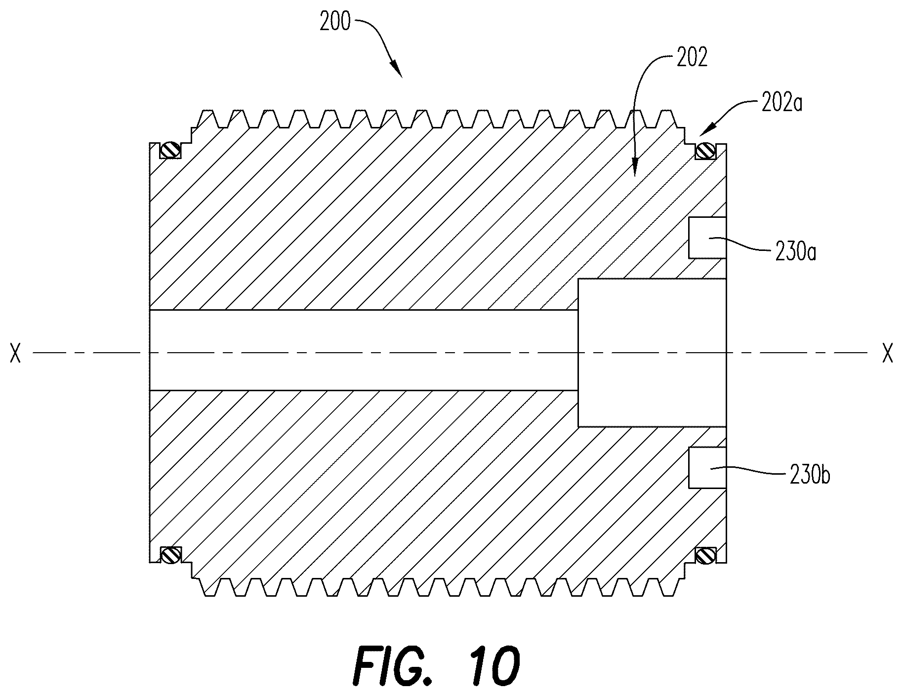 Patent US12338691 Figure 8 – Tandem seal adapter for perforating guns