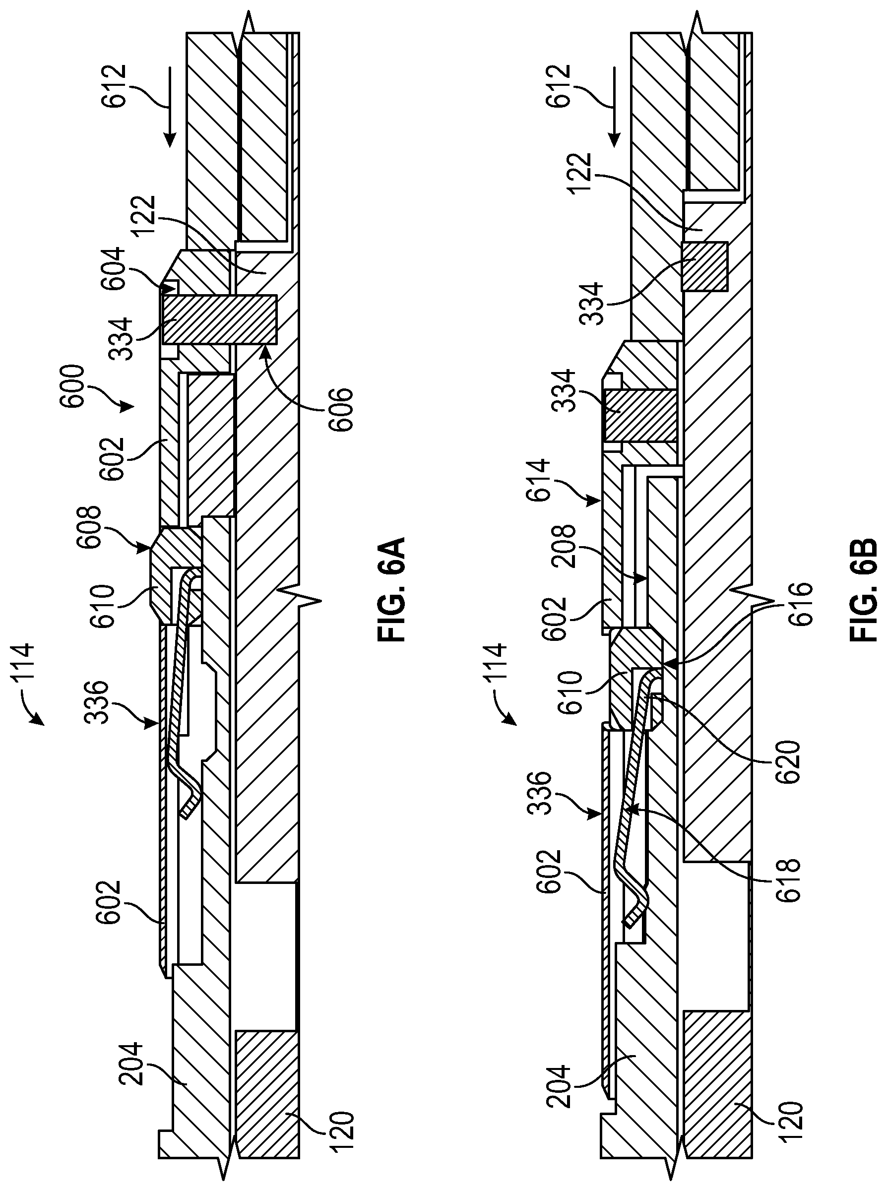 Patent US12338692 Figure 6 – Swivel sub with biasing member