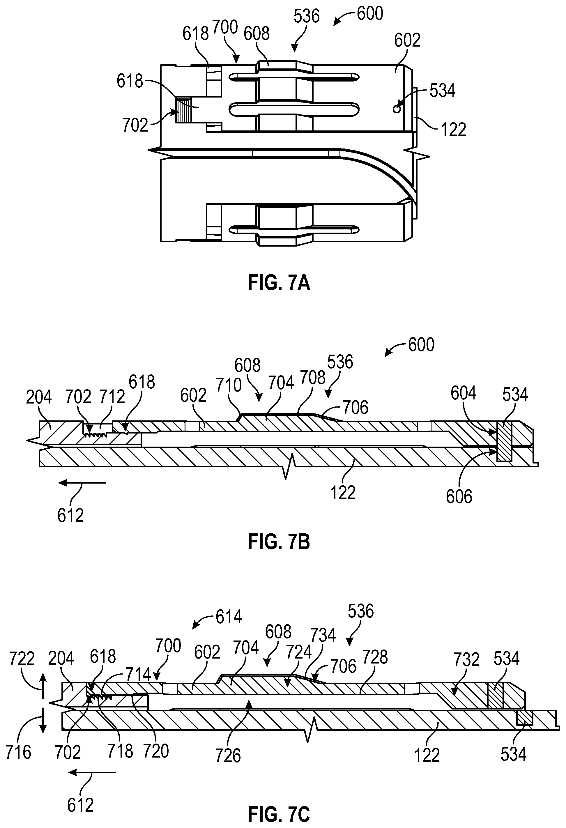 Patent US12338692 Figure 7 – Swivel sub with biasing member