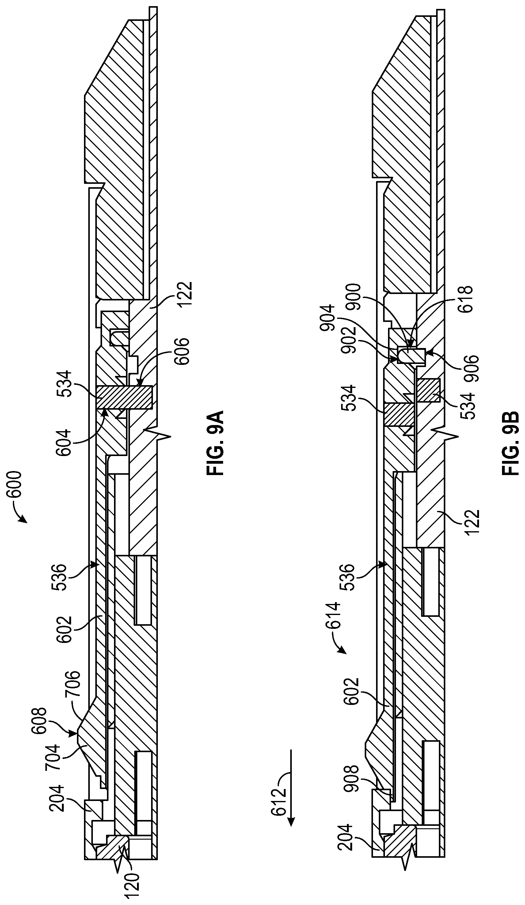 Patent US12338692 Figure 9 – Swivel sub with biasing member