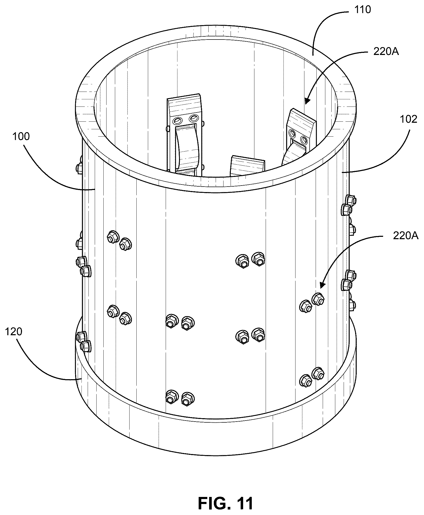 Patent US12338693 Figure 11 – Direct drive connector sleeve