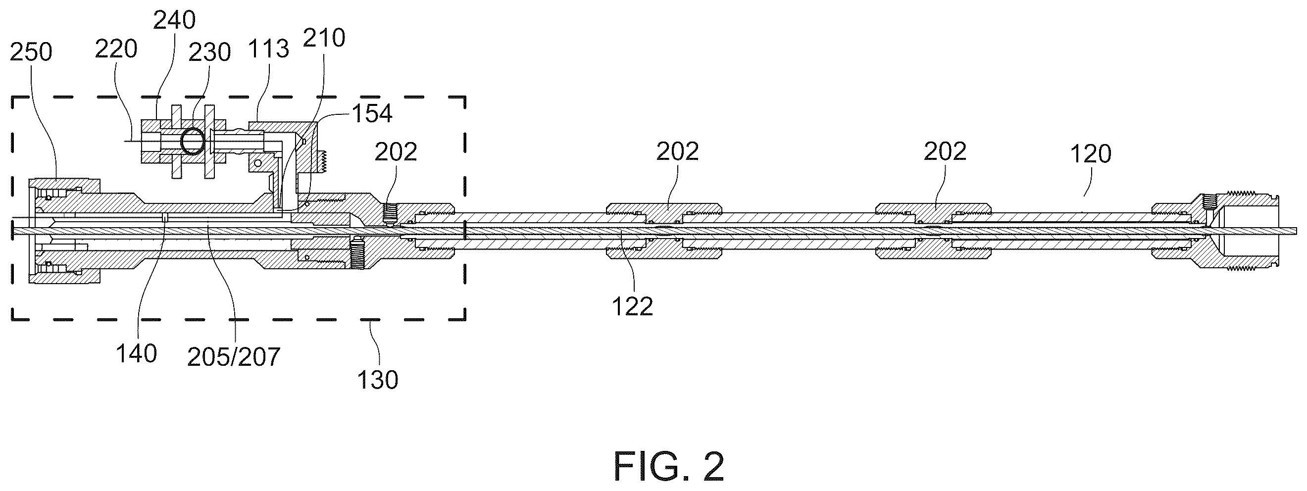 Patent US12338698 Figure 2 – Methods and systems associated with wireline pressure control