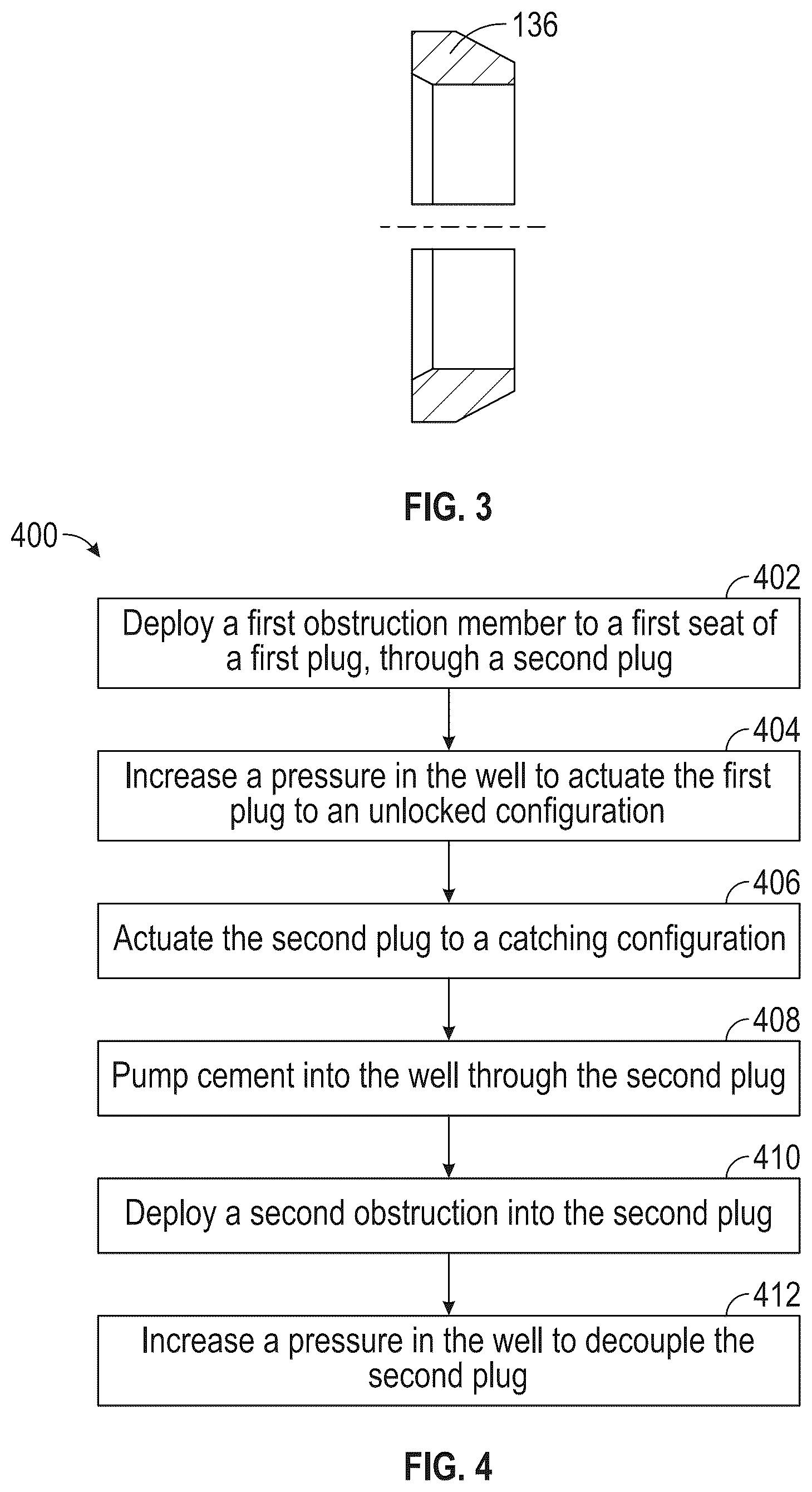Patent US12338706 Figure 3 – Cement plug system