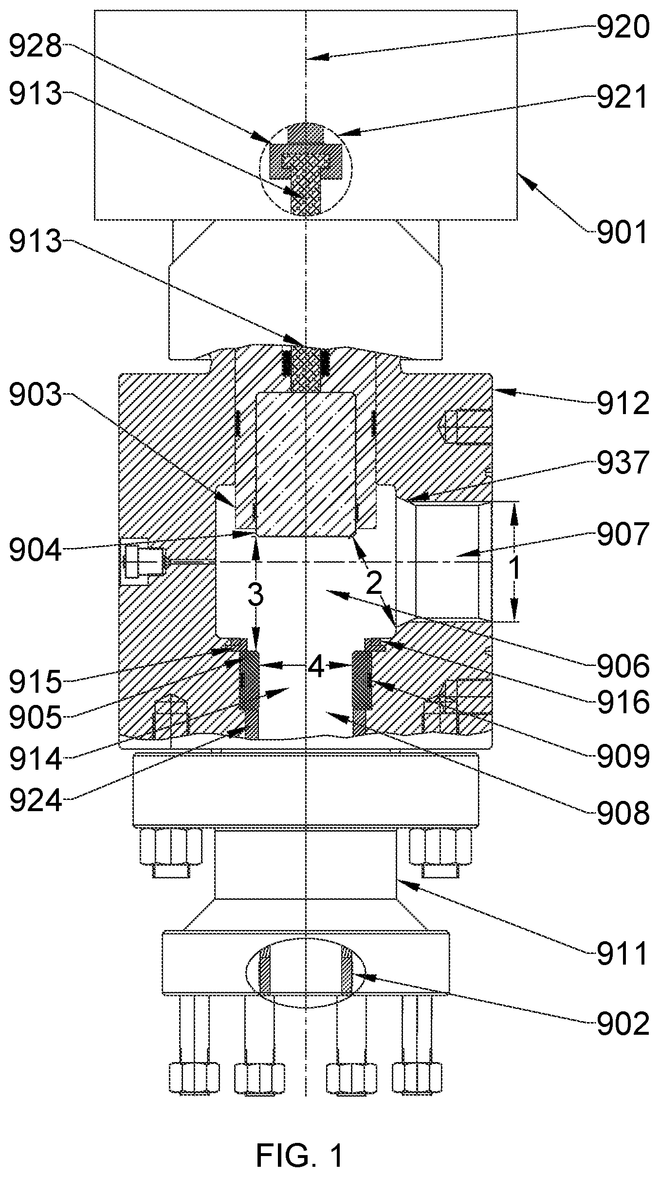 Patent US12338708 Figure 1 – Choke system with capacity for passage of large debris
