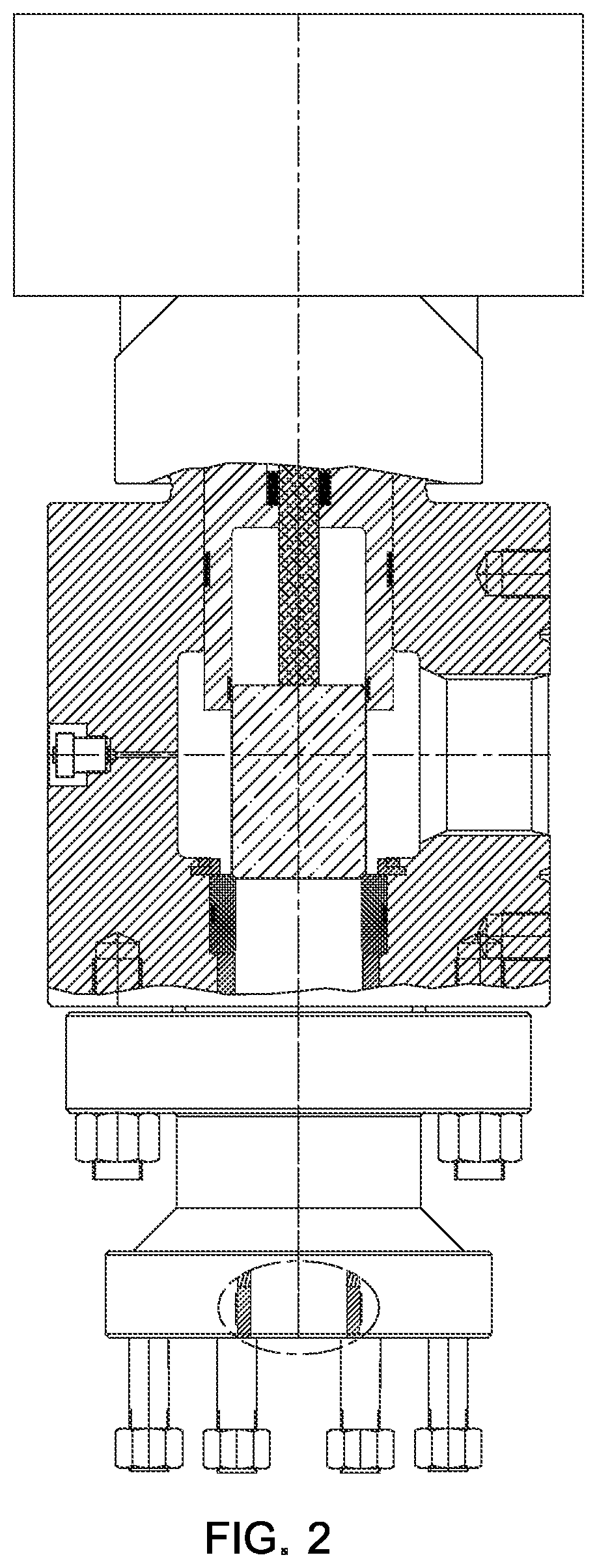 Patent US12338708 Figure 2 – Choke system with capacity for passage of large debris