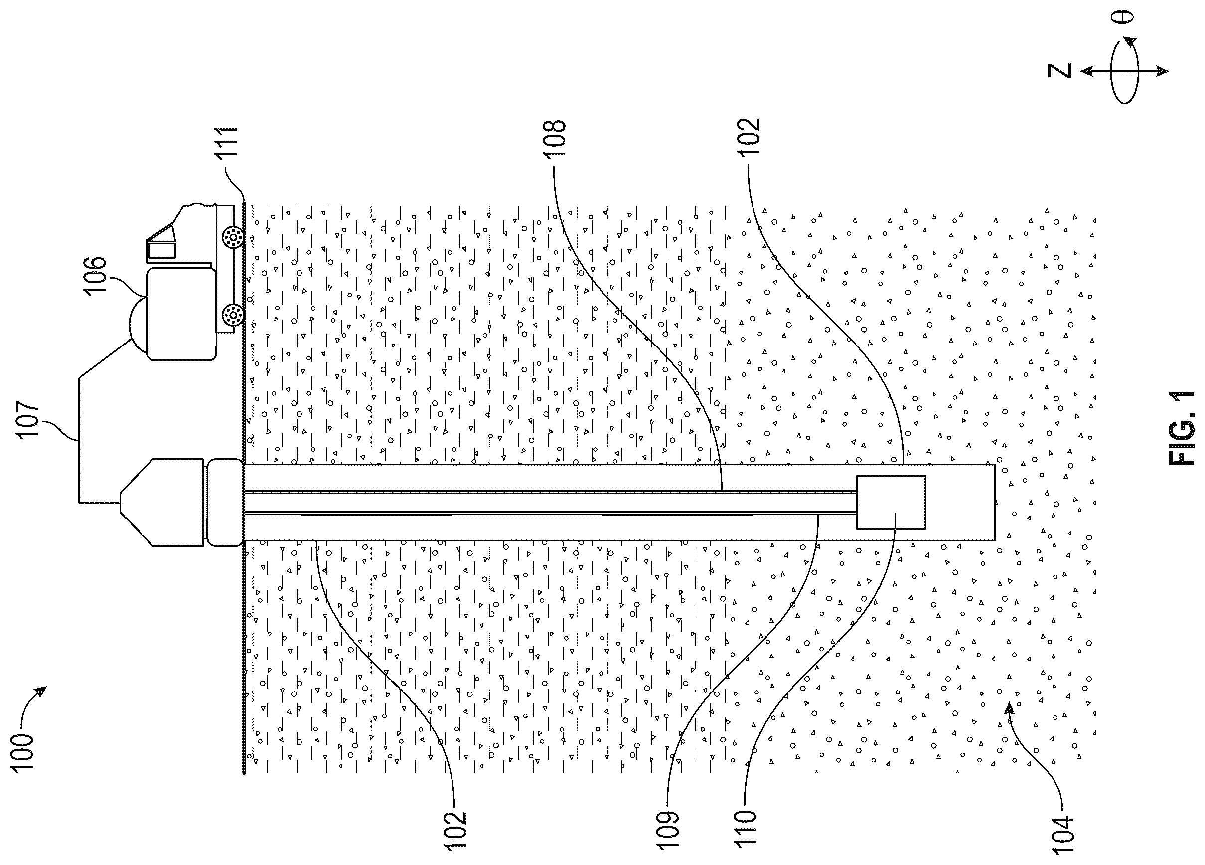 Patent US12338714 Figure 1 – Hot water injection/stimulation with enablers