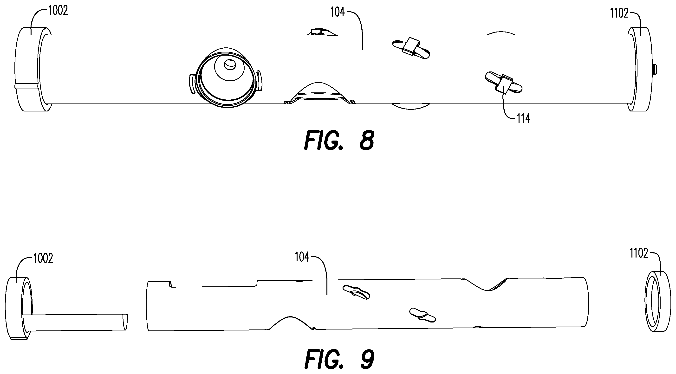 Patent US12338716 Figure 8 – Perforating gun assembly with performance optimized shaped charge load