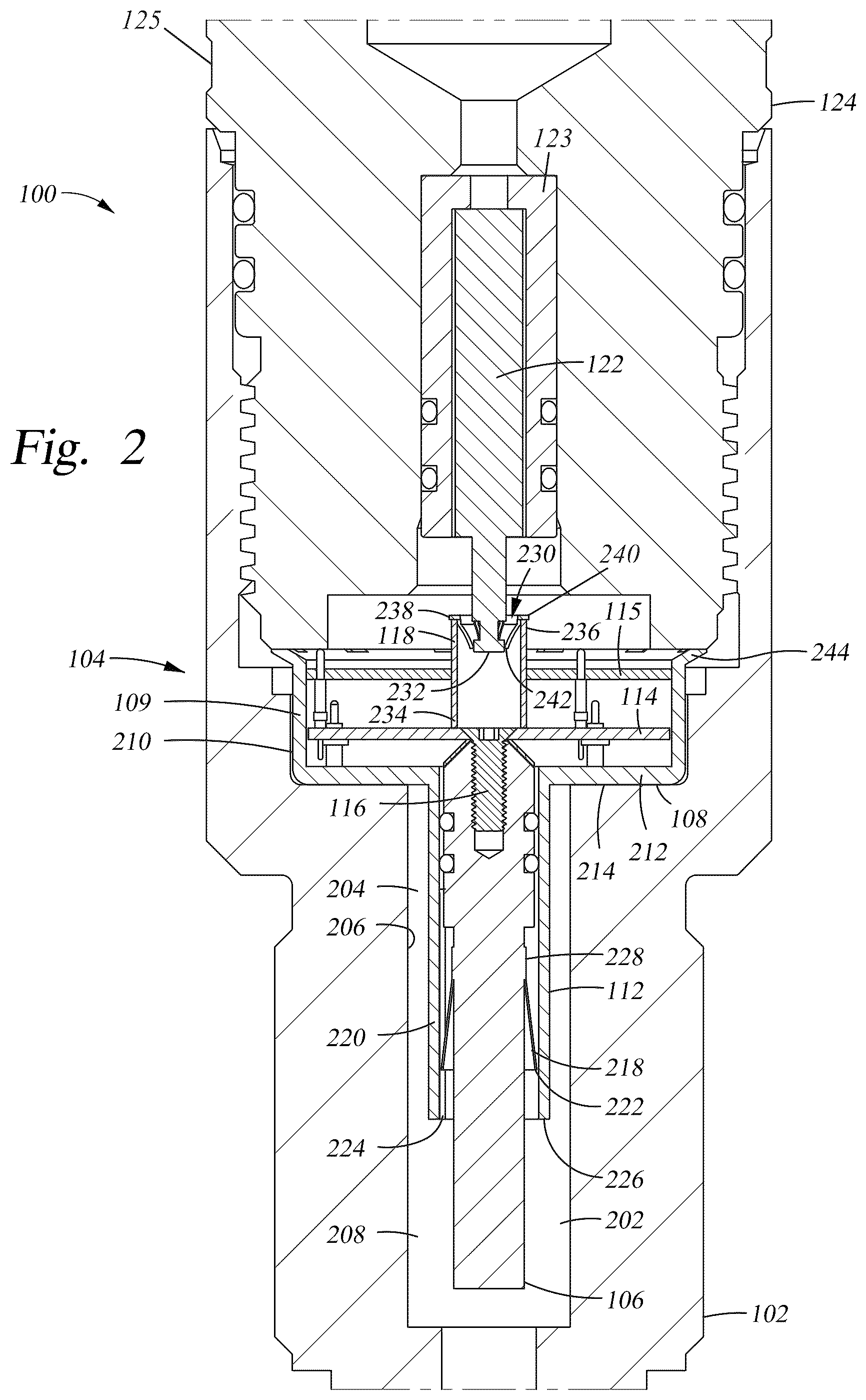 Patent US12338717 Figure 2 – Downhole ignition assembly