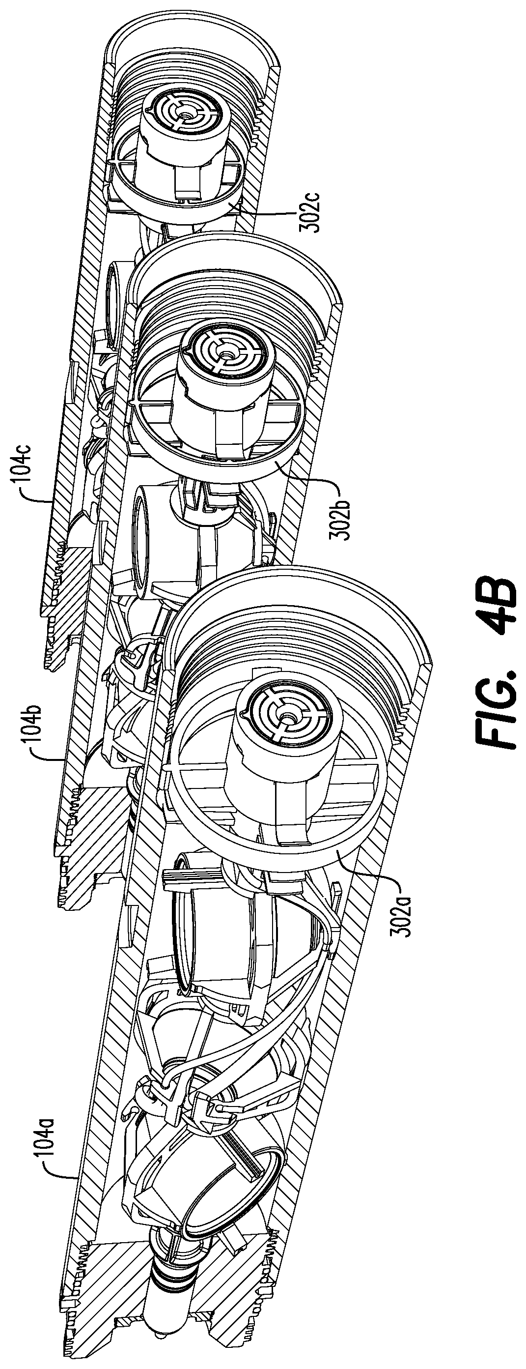 Patent US12338718 Figure 5 – Orienting perforation gun assembly