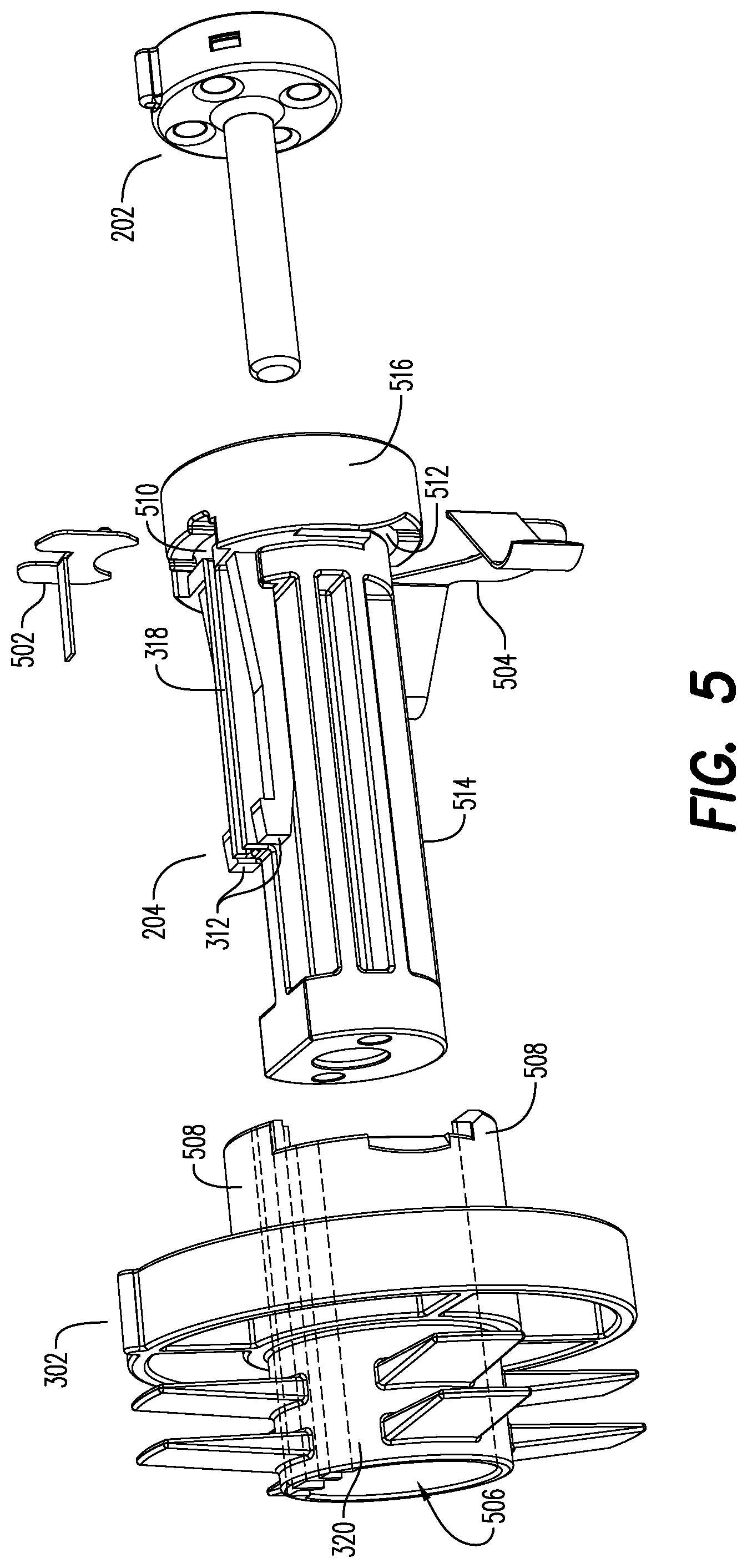 Patent US12338718 Figure 6 – Orienting perforation gun assembly