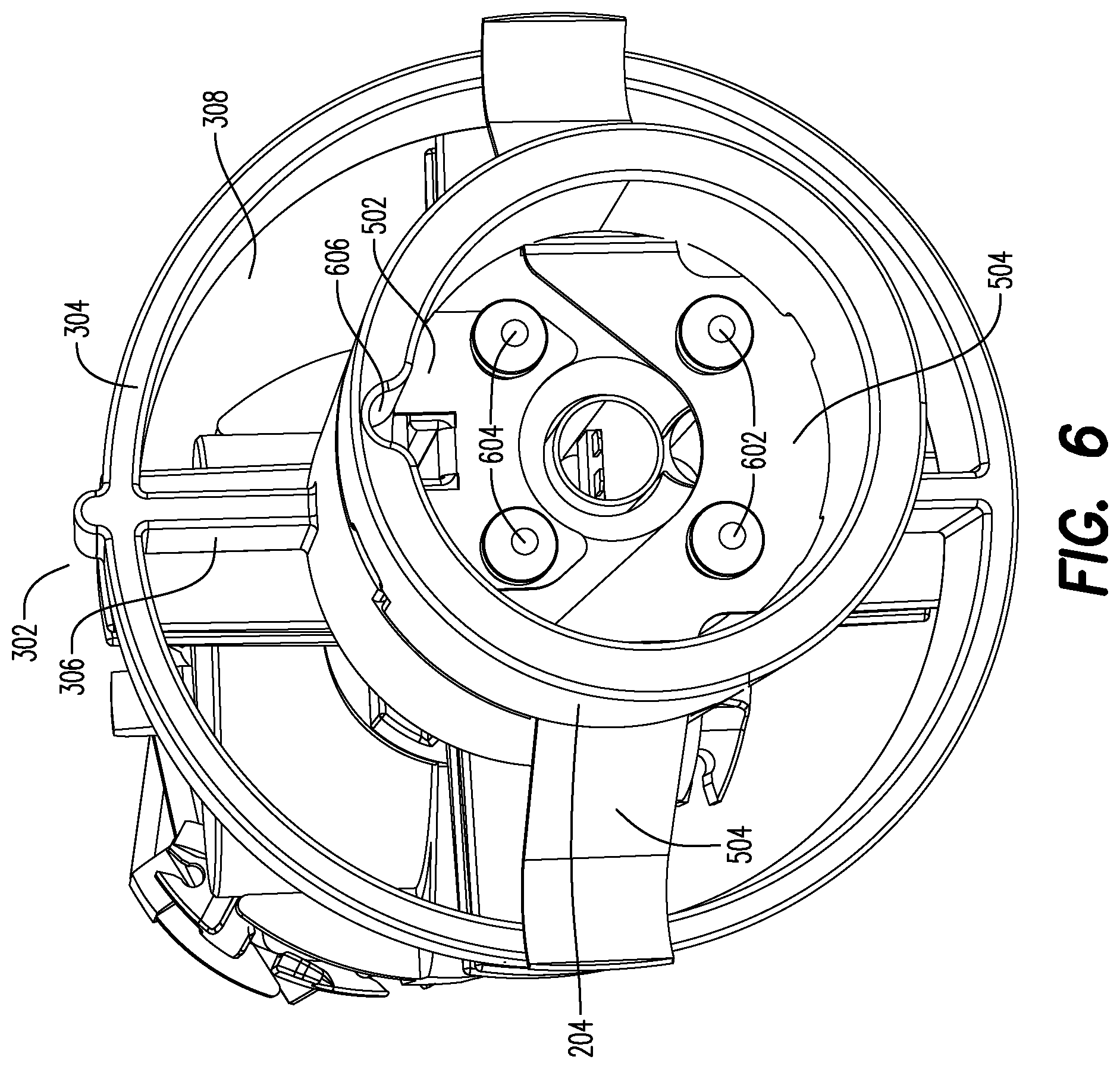 Patent US12338718 Figure 7 – Orienting perforation gun assembly