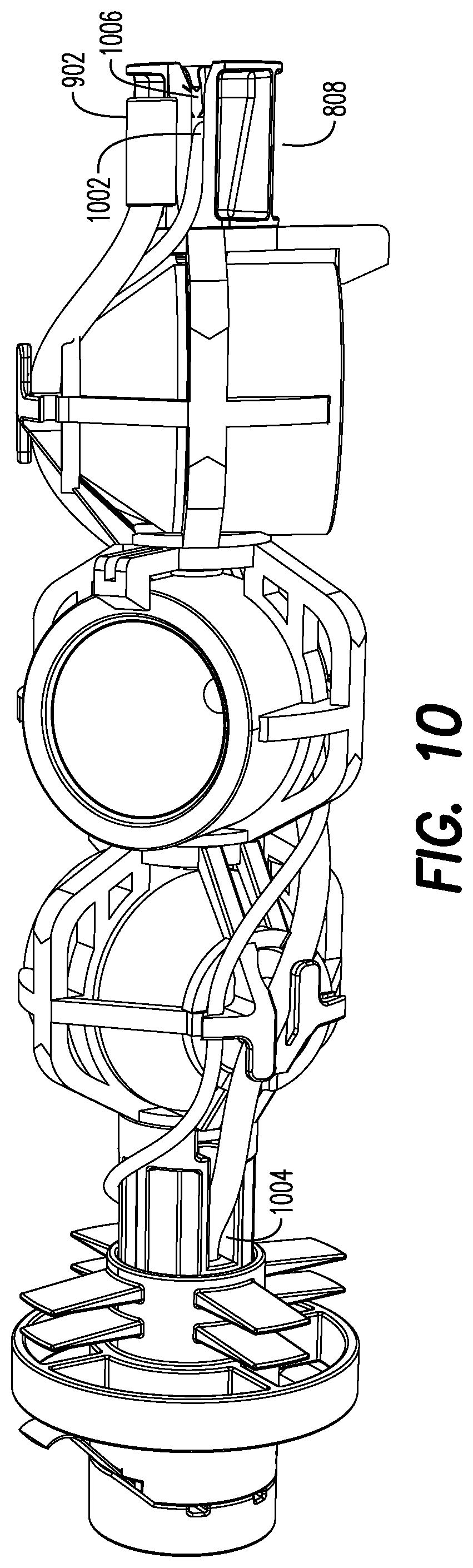 Patent US12338718 Figure 11 – Orienting perforation gun assembly