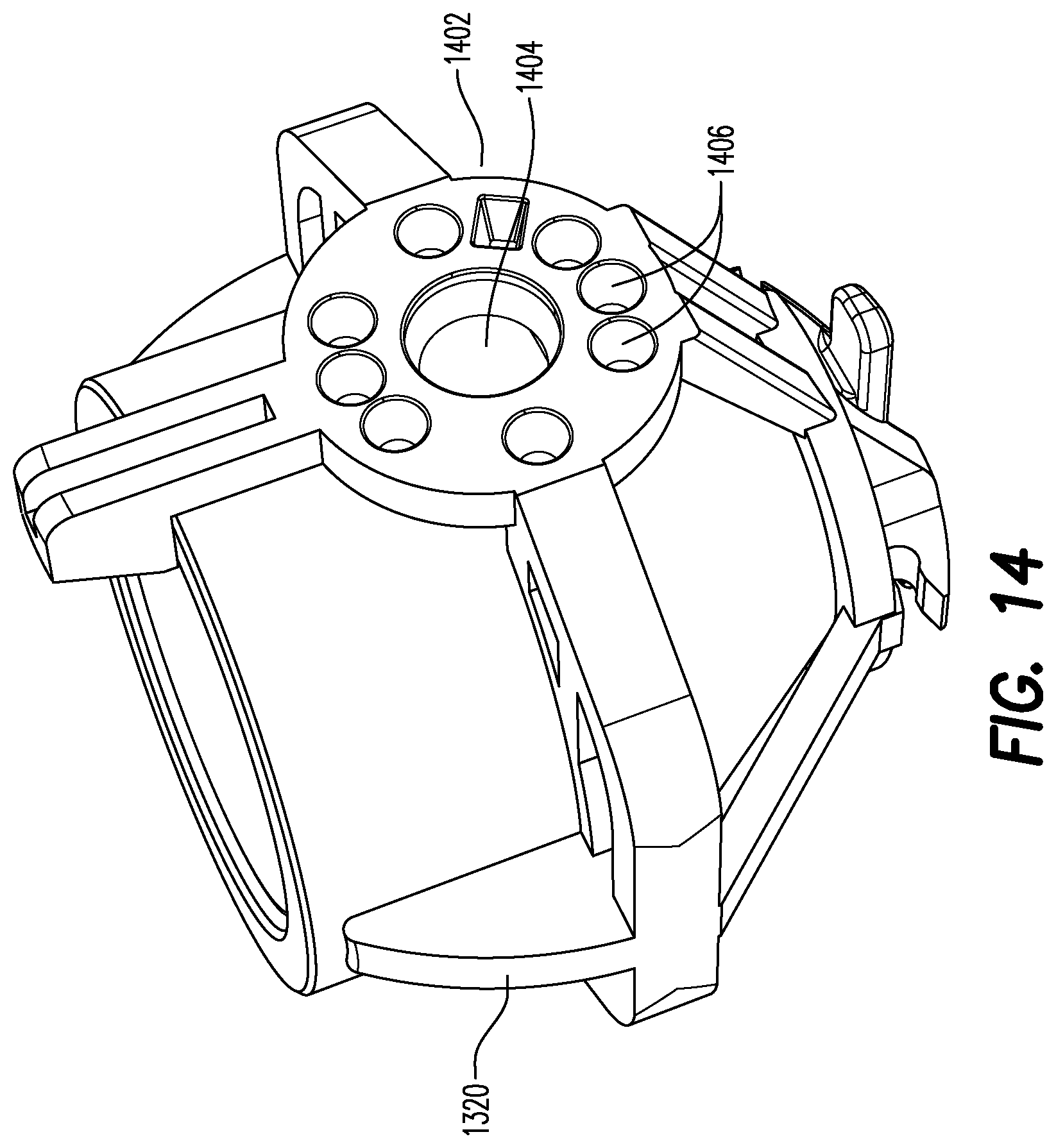 Patent US12338718 Figure 15 – Orienting perforation gun assembly
