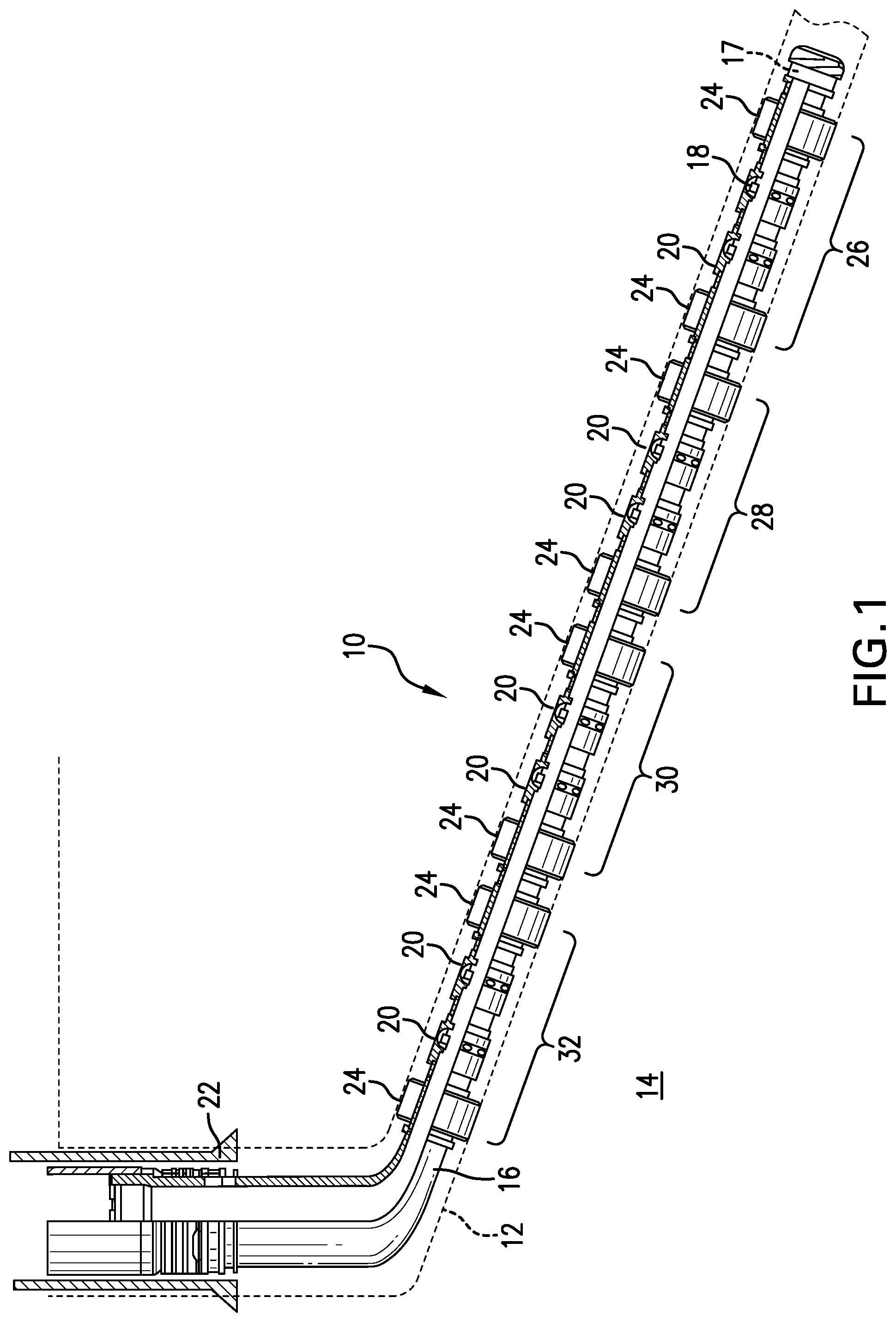 Patent US12338720 — Sleeve device, method and system — Figure 1