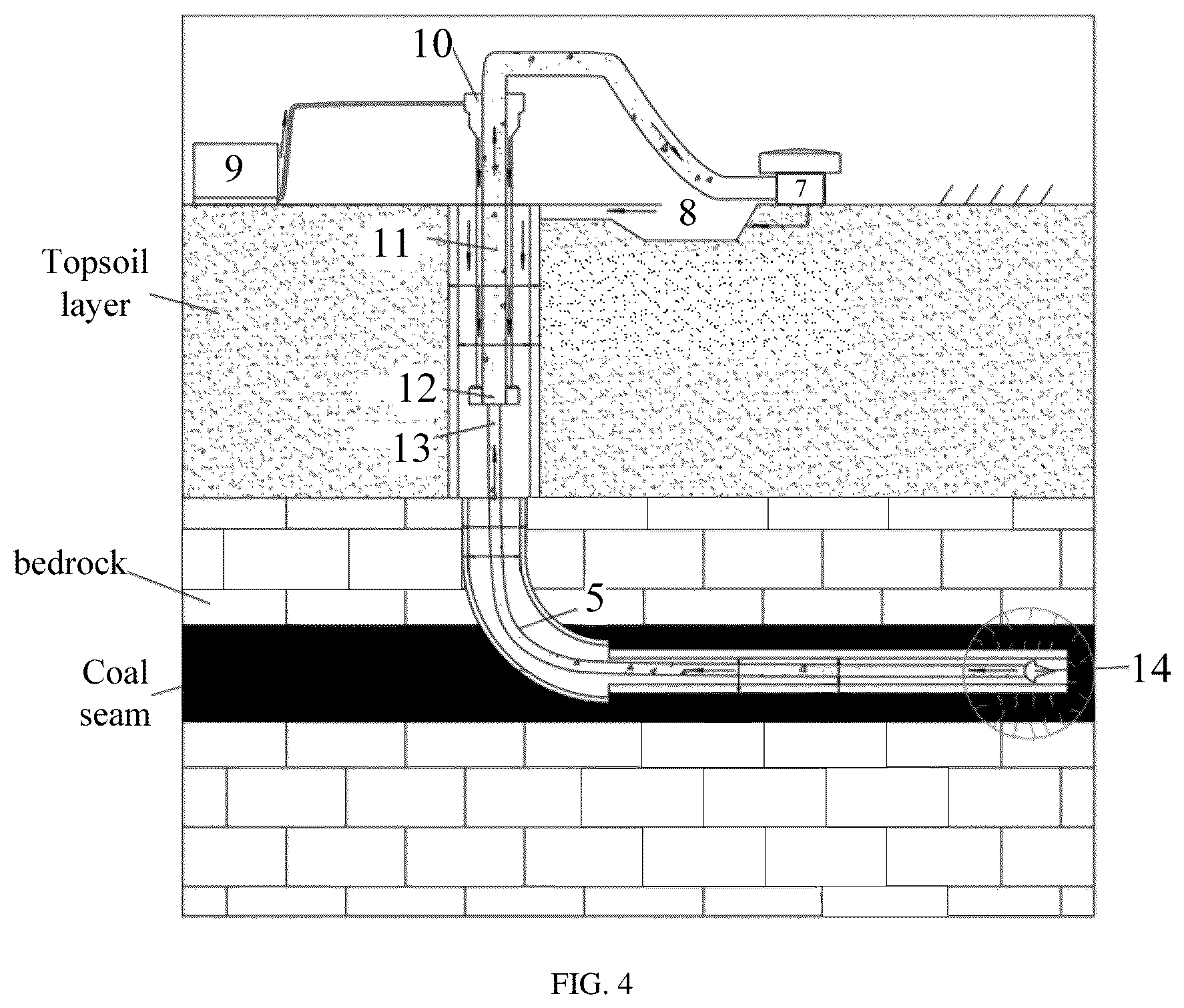 Patent US12338721 Figure 3 – Coal mining system and method of dual circulation drilling with mechanical reaming and abrasive jet
