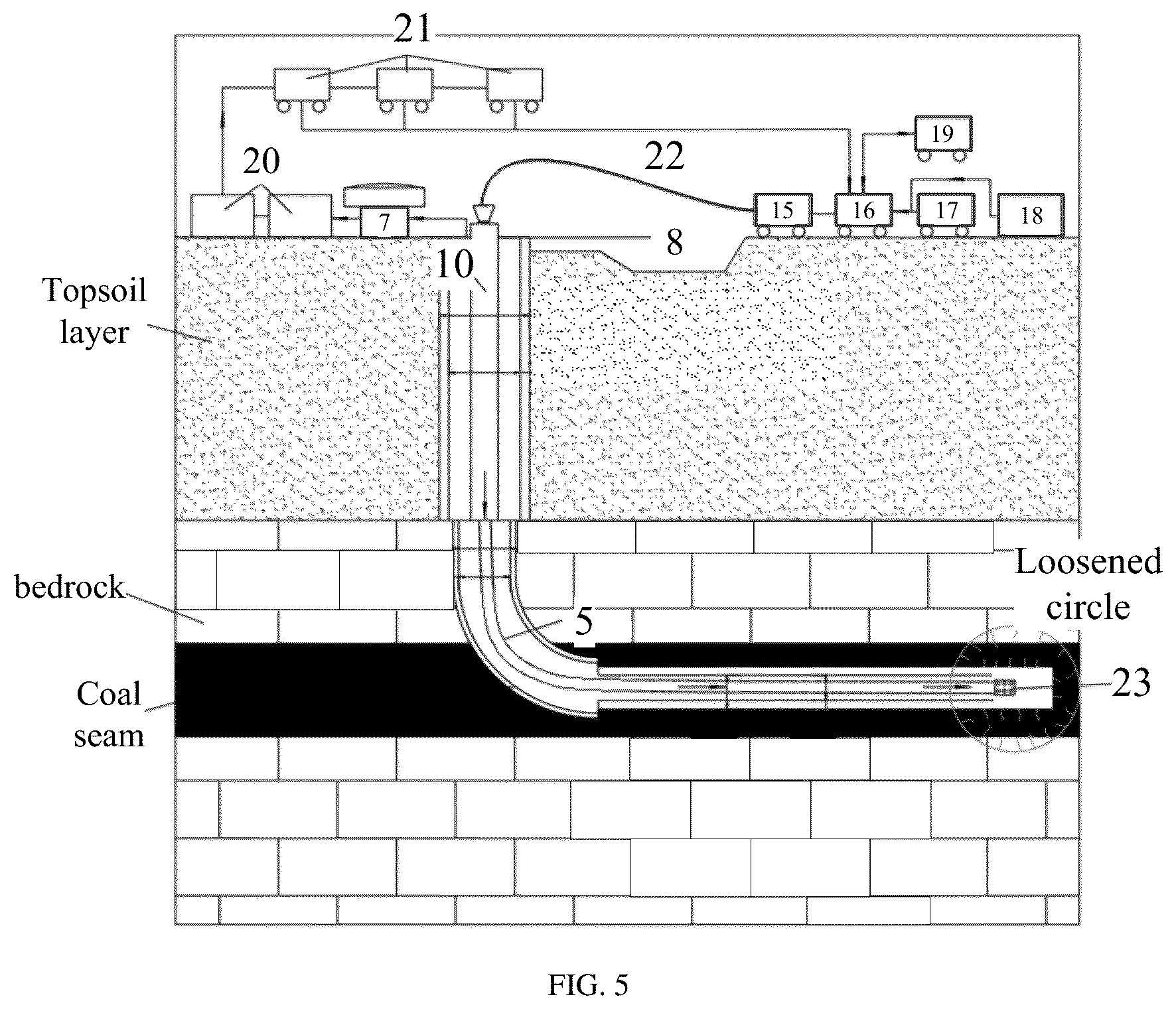 Patent US12338721 Figure 4 – Coal mining system and method of dual circulation drilling with mechanical reaming and abrasive jet