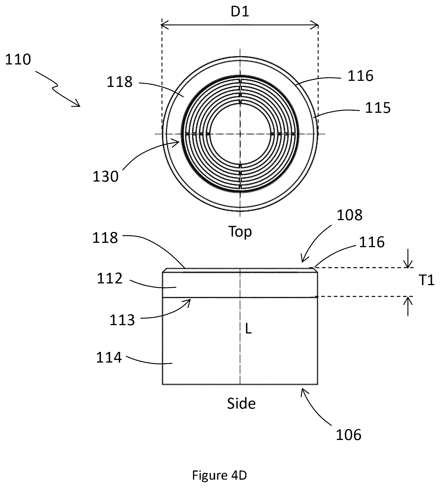 Patent US12338728 Figure 5 – Cutter assembly and methods for making same
