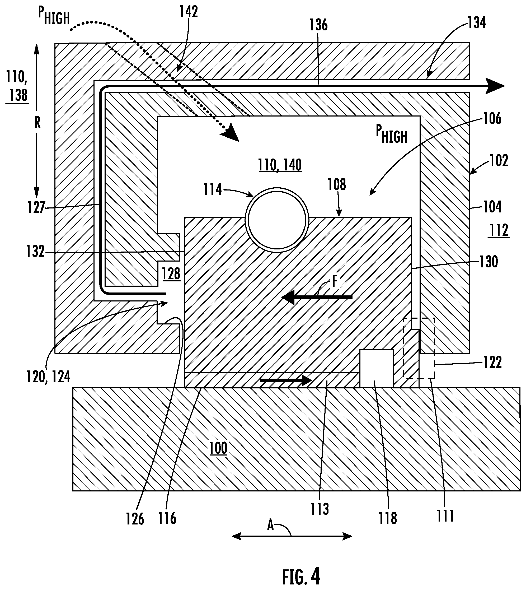 Patent US12338737 Figure 4 – Seal assembly for a turbine engine