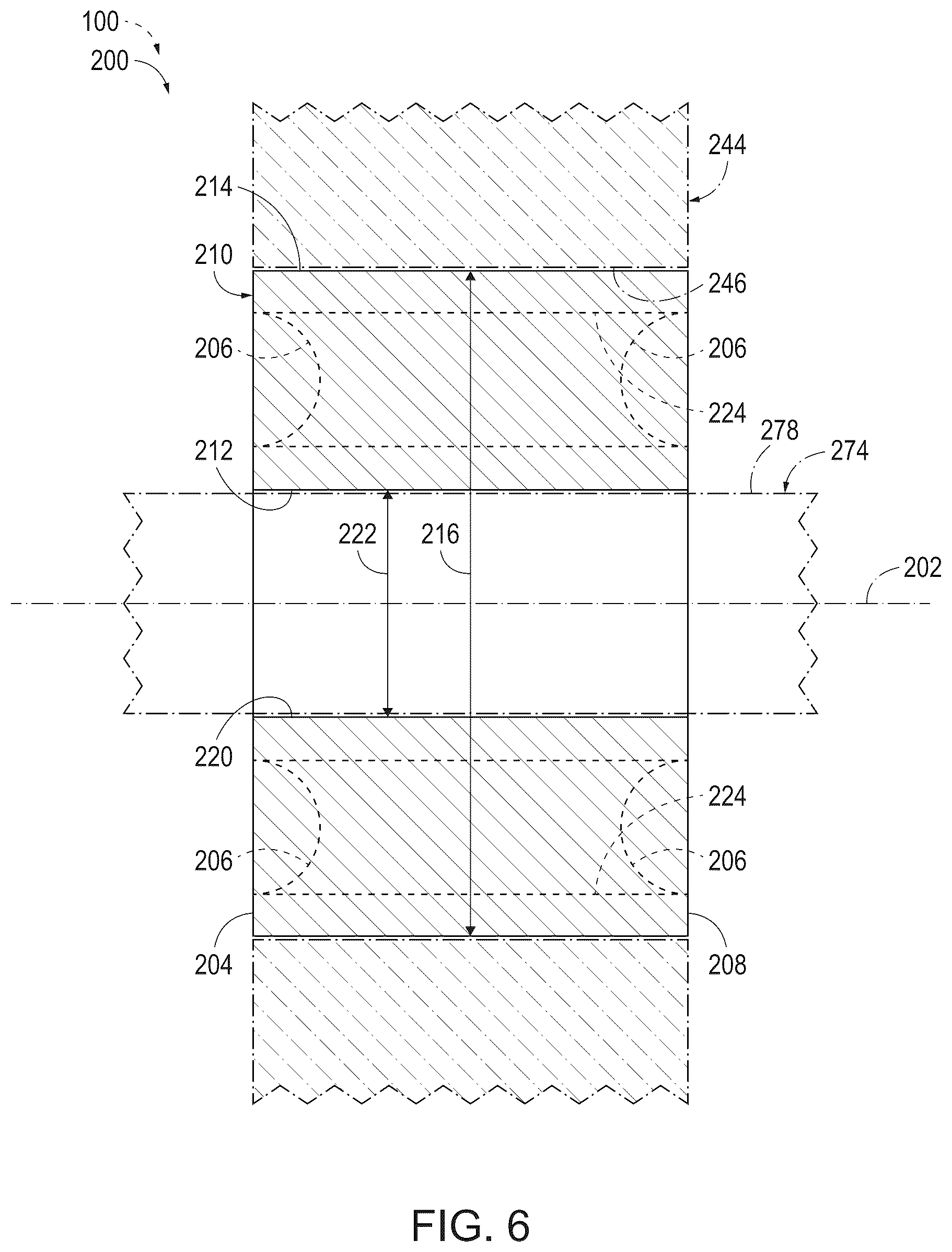Patent US12338744 Figure 6 – Nacelle inlet structures, engine assemblies and vehicles including the same, and related methods