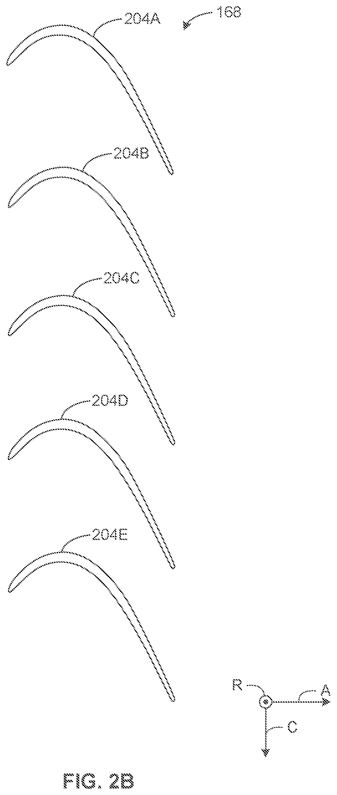 Patent US12338746 Figure 3 – Aerodynamically mistuned airfoils for unsteady loss reduction