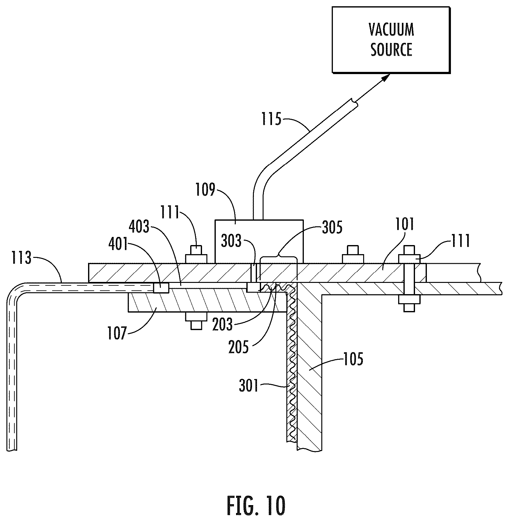 Patent US12338747 Figure 10 – Turbine engine with composite airfoils