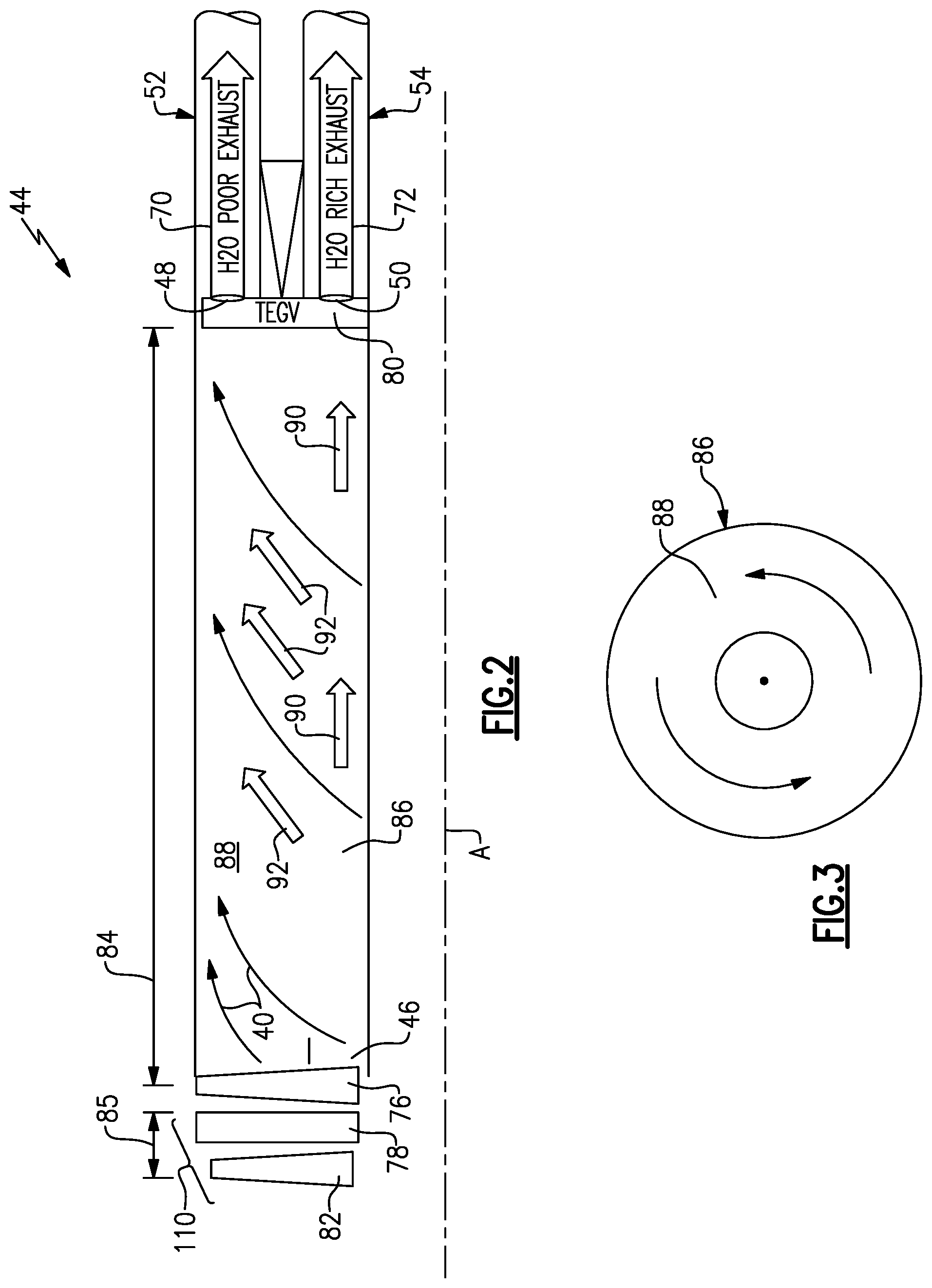 Patent US12338751 Figure 2 – Centrifugal water molecular separation