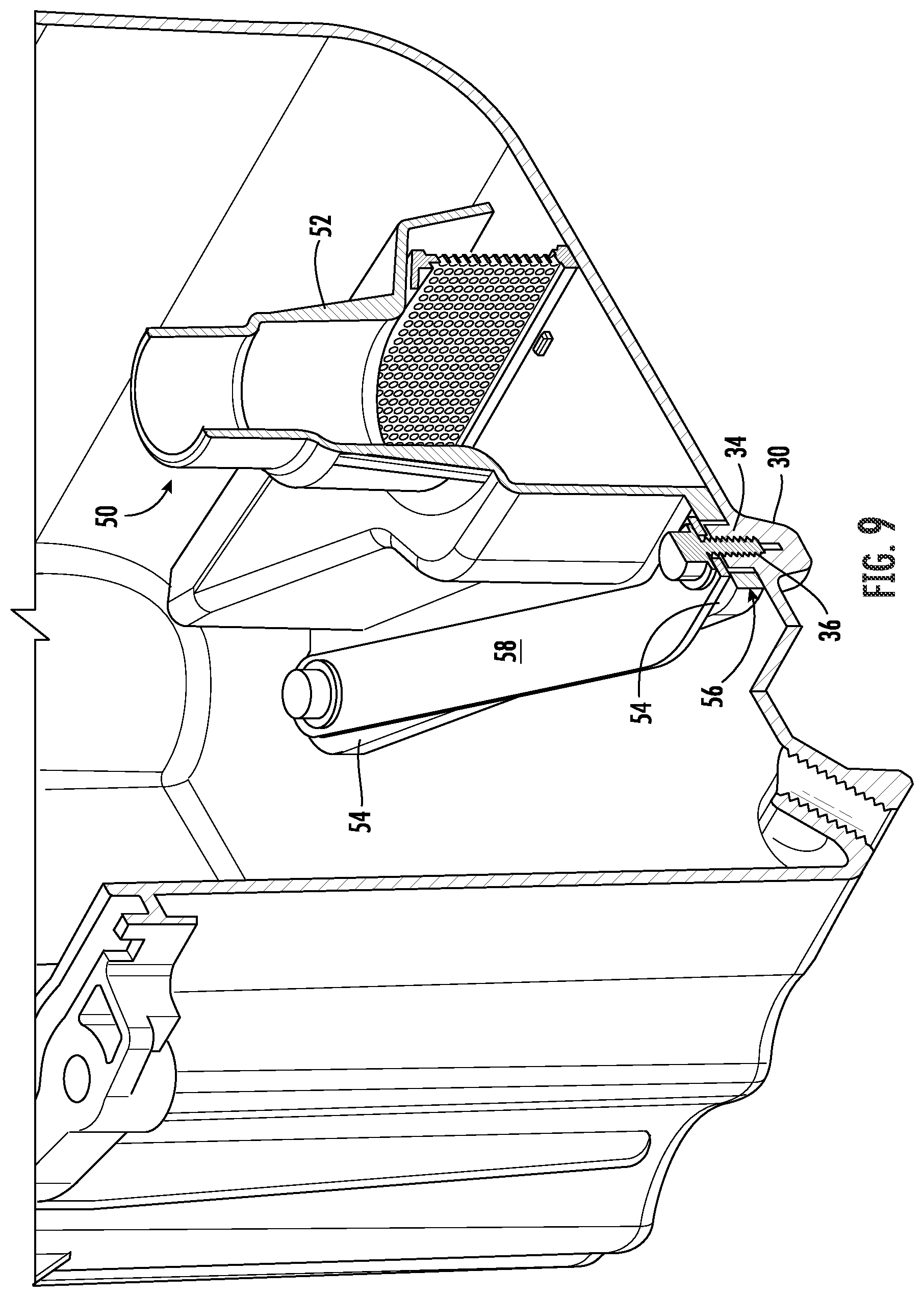 Patent US12338754 Figure 8 – Engine oil pan