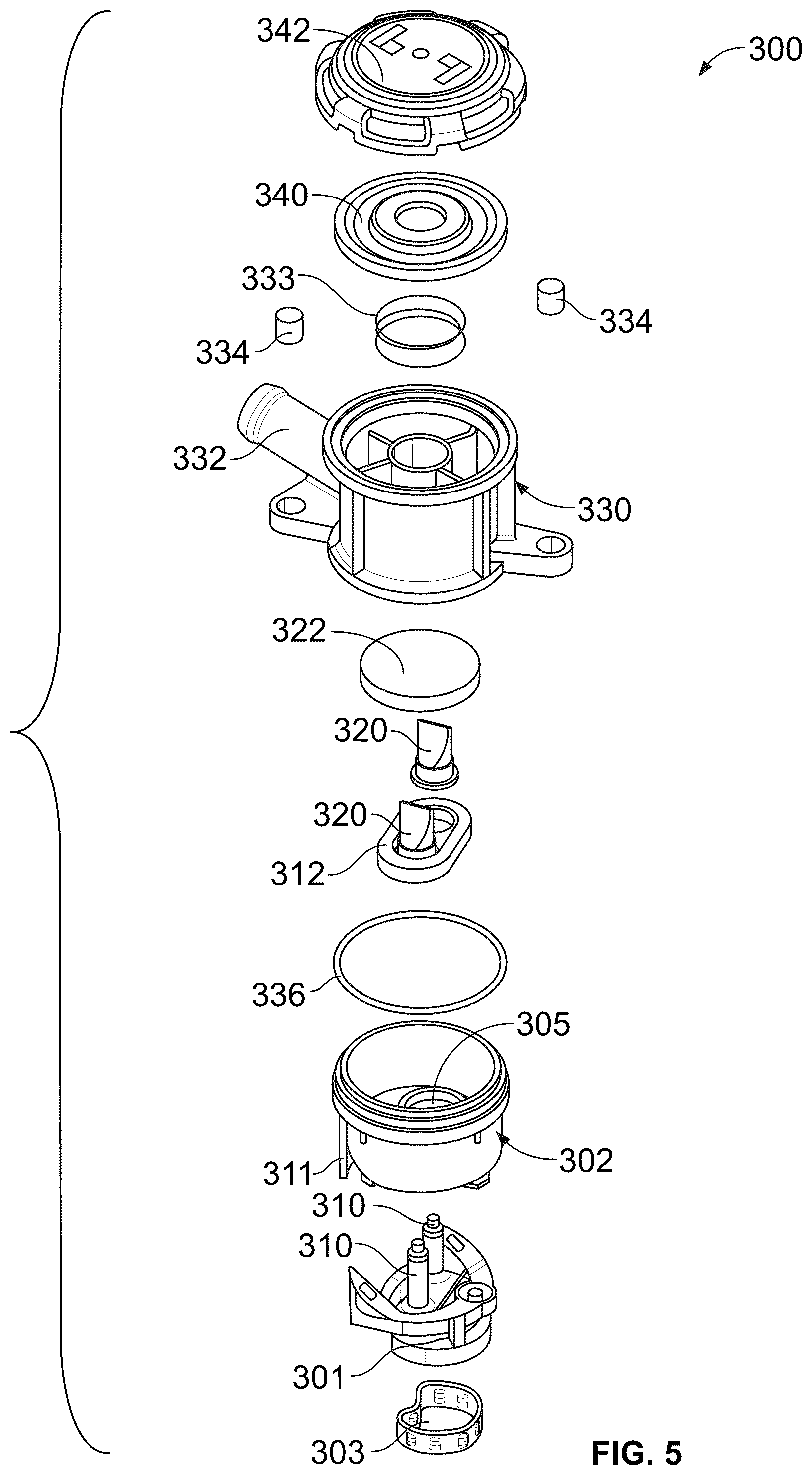 Patent US12338755 Figure 6 – Compressed gas assisted inertial impactor with elastomeric nozzles