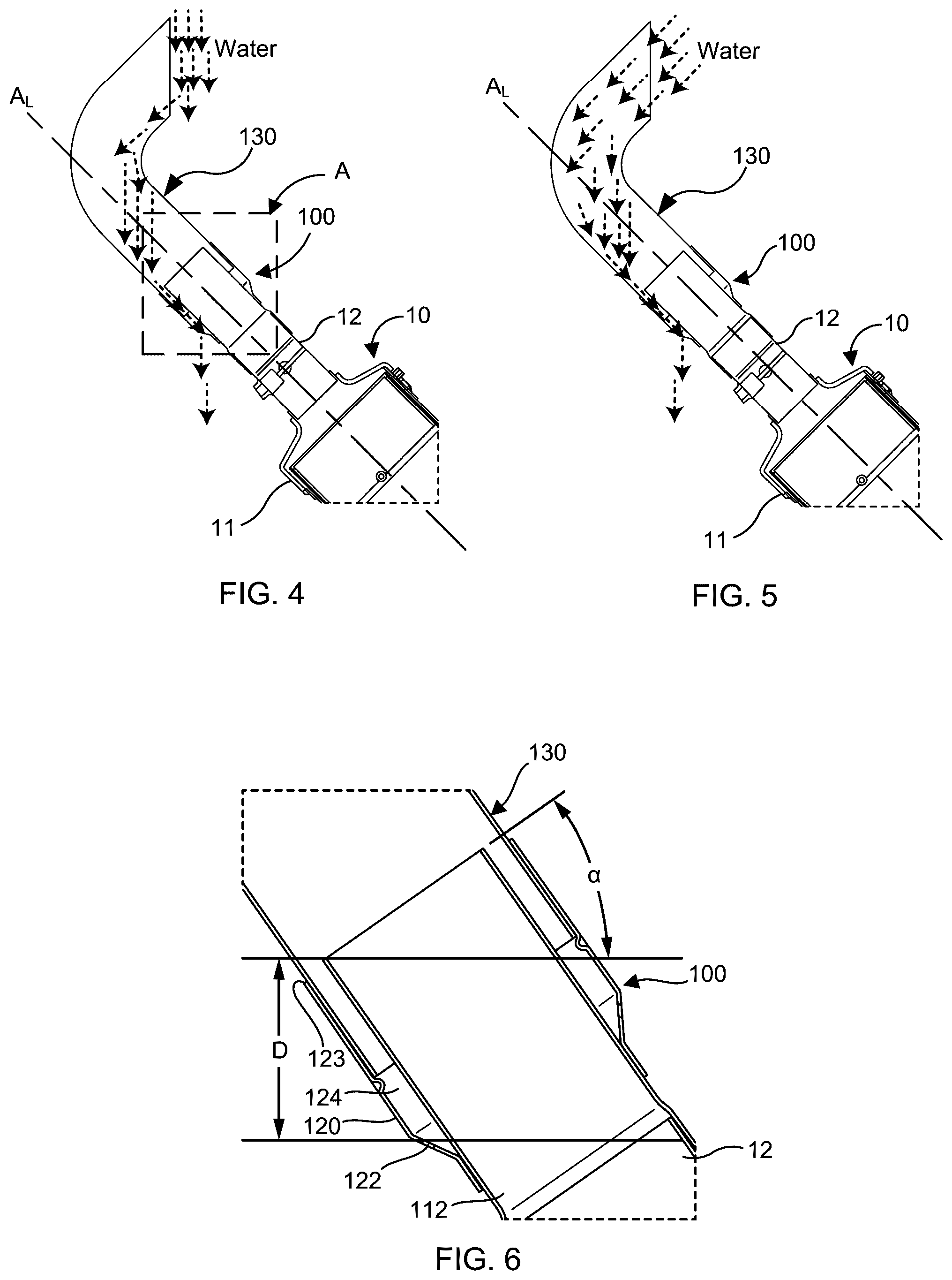 Patent US12338756 Figure 2 – Water drainage assemblies for aftertreatment systems