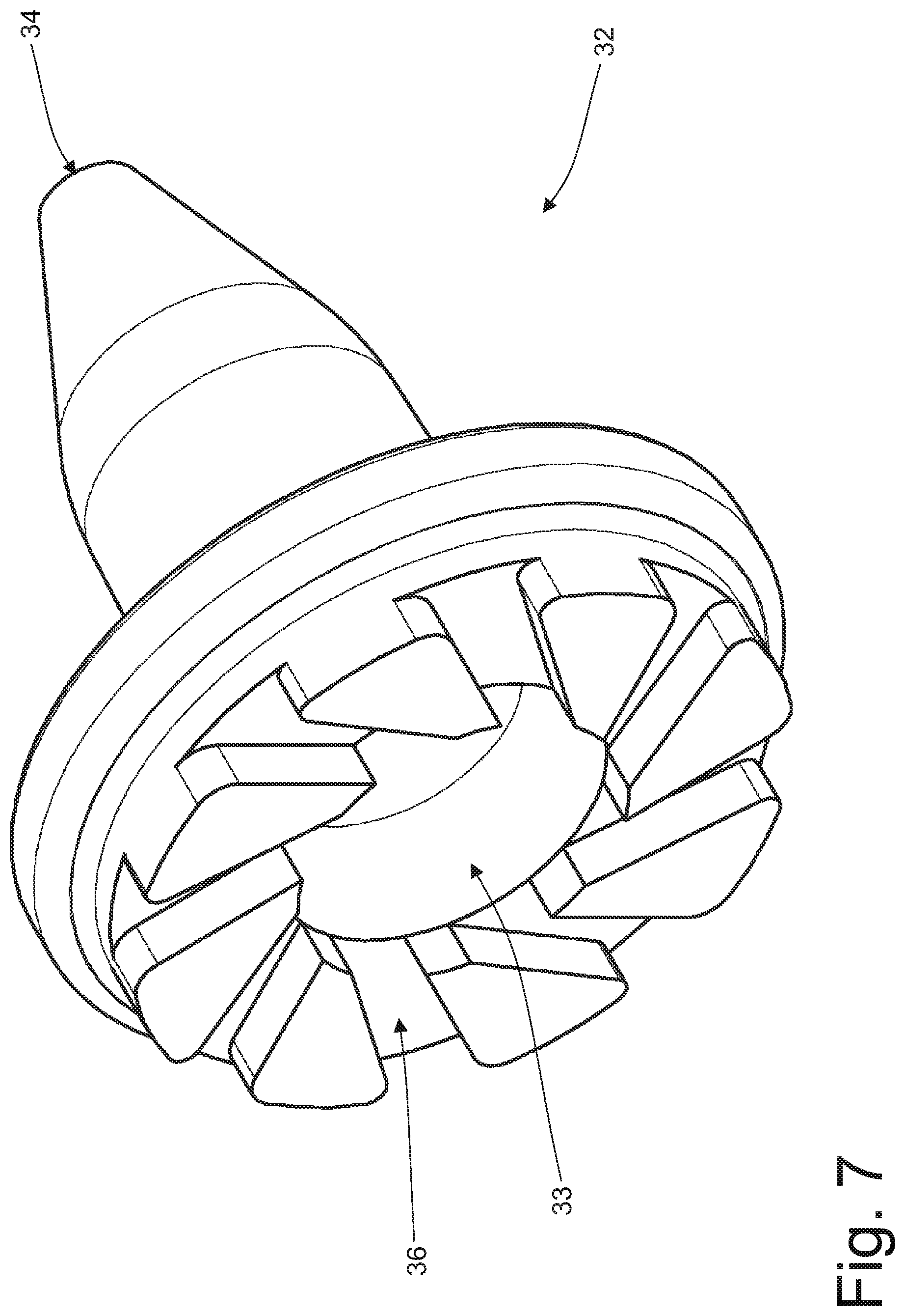 Patent US12338761 Figure 7 – Heating device for an exhaust system of an internal combustion engine