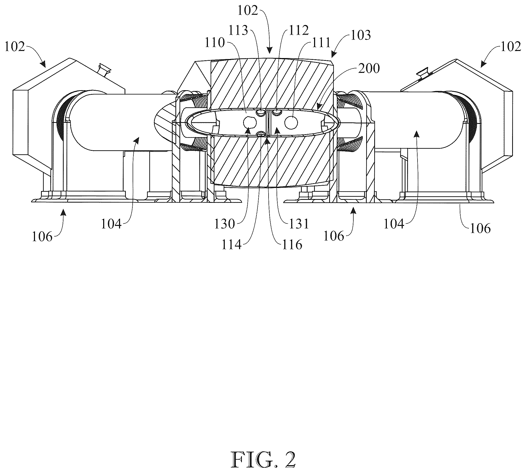 Patent US12338764 Figure 2 – Hybrid combustion-electric generator